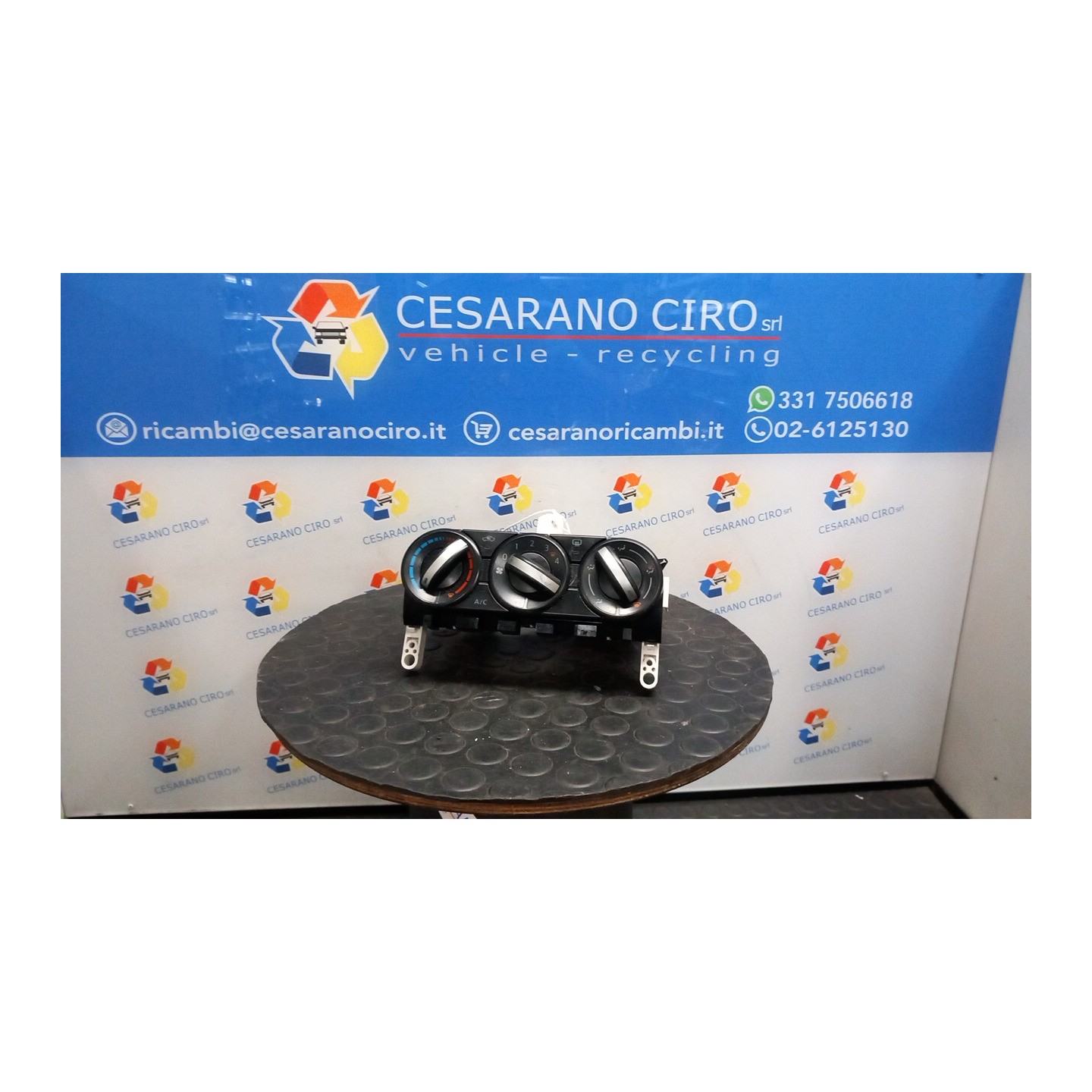 BLOCCO COMANDO CLIMATIZZAZIONE 161 NISSAN QASHQAI (J10E/JJ10E) (02/07-12 K9K 27510JD01A