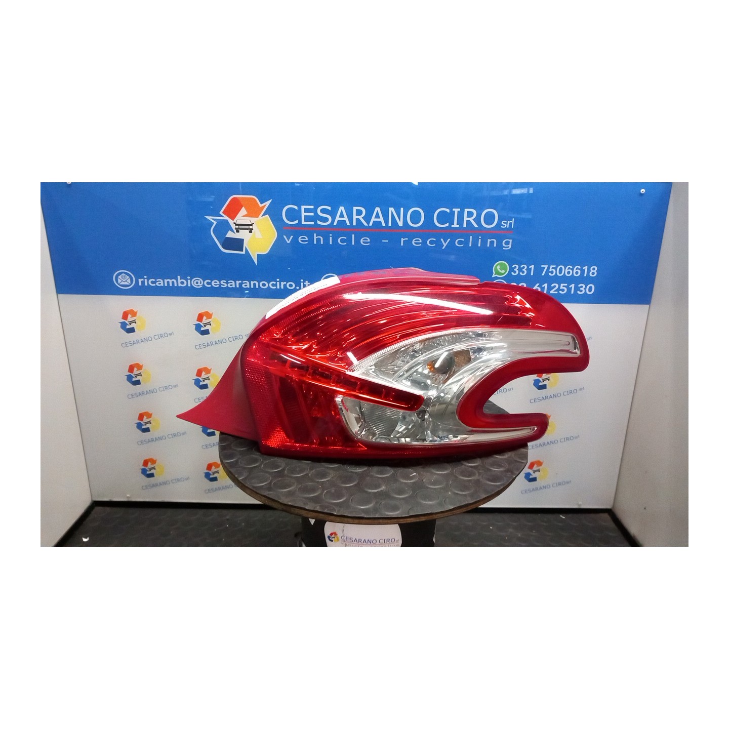 FANALE POST. DX. 033 PEUGEOT 208 (01/12-11/15) 9H06 9672628380