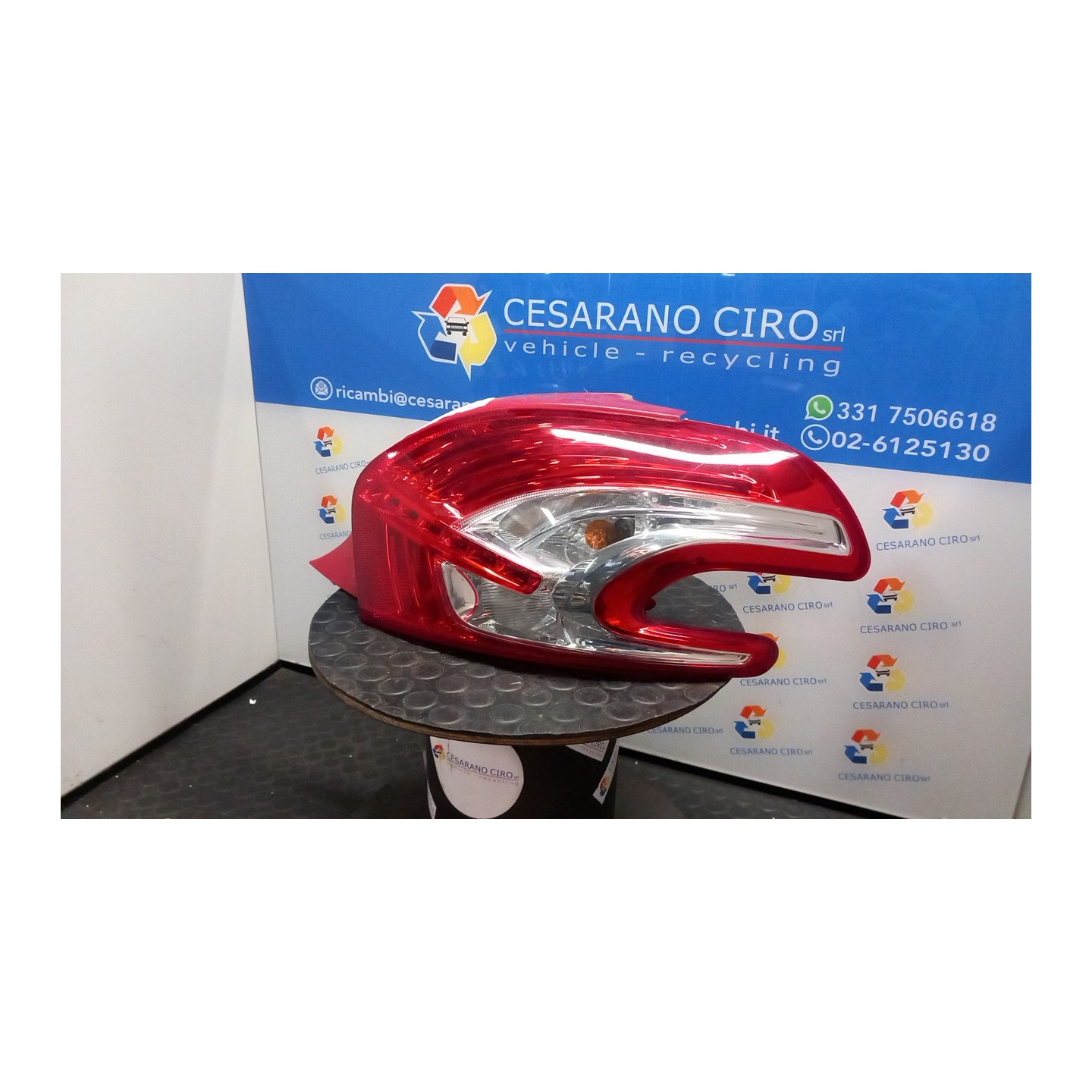 FANALE POST. DX. 033 PEUGEOT 208 (01/12-11/15) 9H06 9672628380