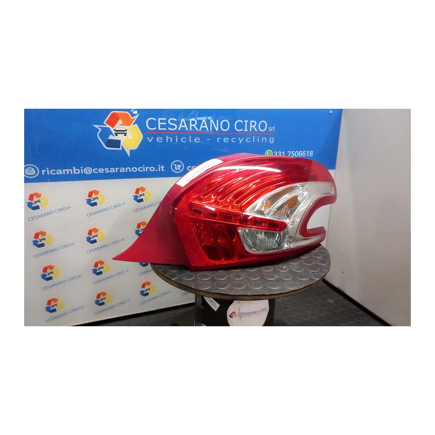 FANALE POST. DX. 033 PEUGEOT 208 (01/12-11/15) 9H06 9672628380