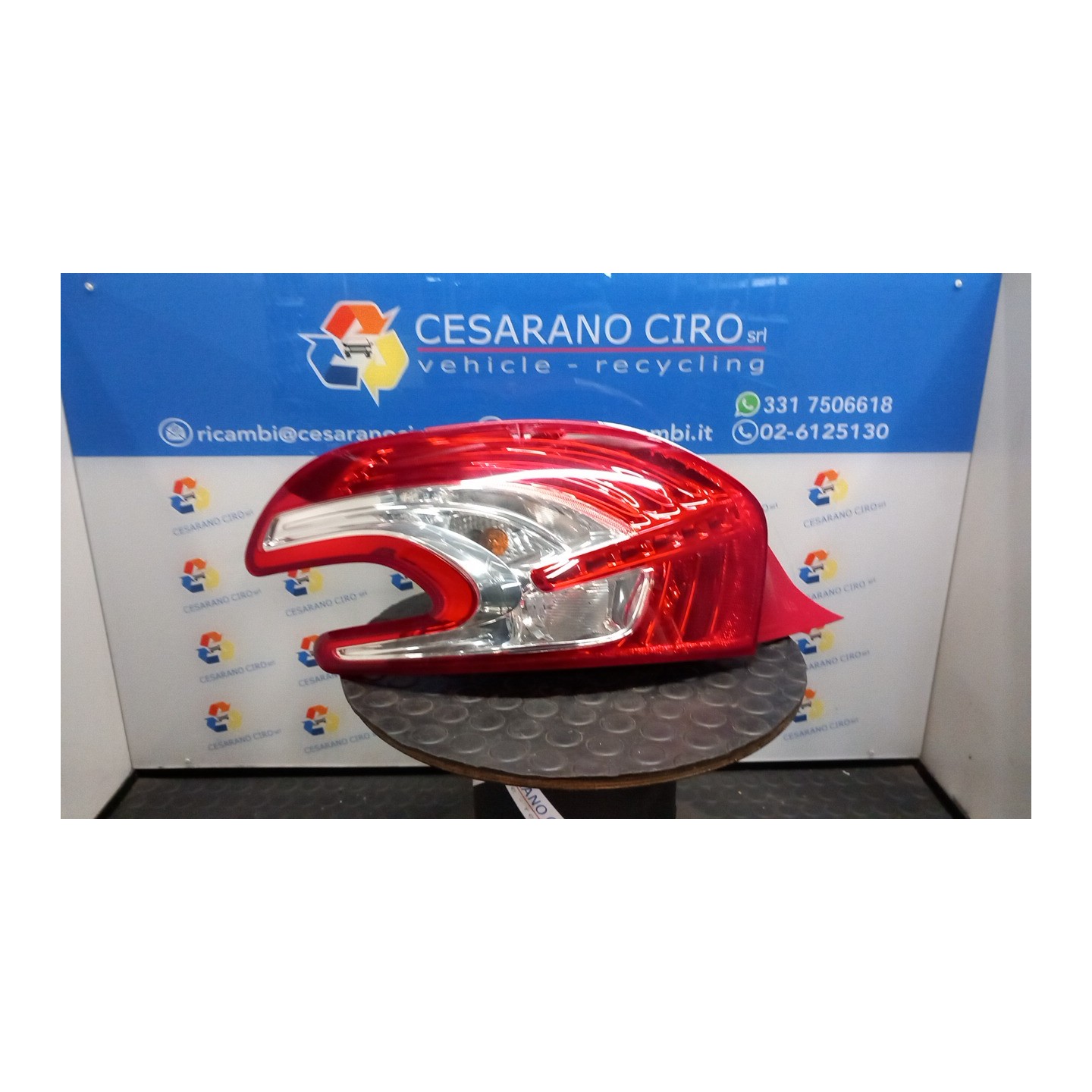 FANALE POST. SX. 034 PEUGEOT 208 (01/12-11/15) 9H06 9672628280