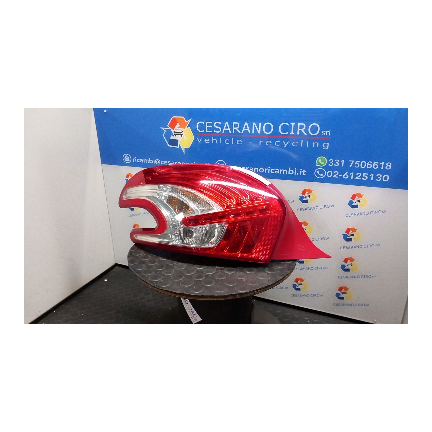 FANALE POST. SX. 034 PEUGEOT 208 (01/12-11/15) 9H06 9672628280