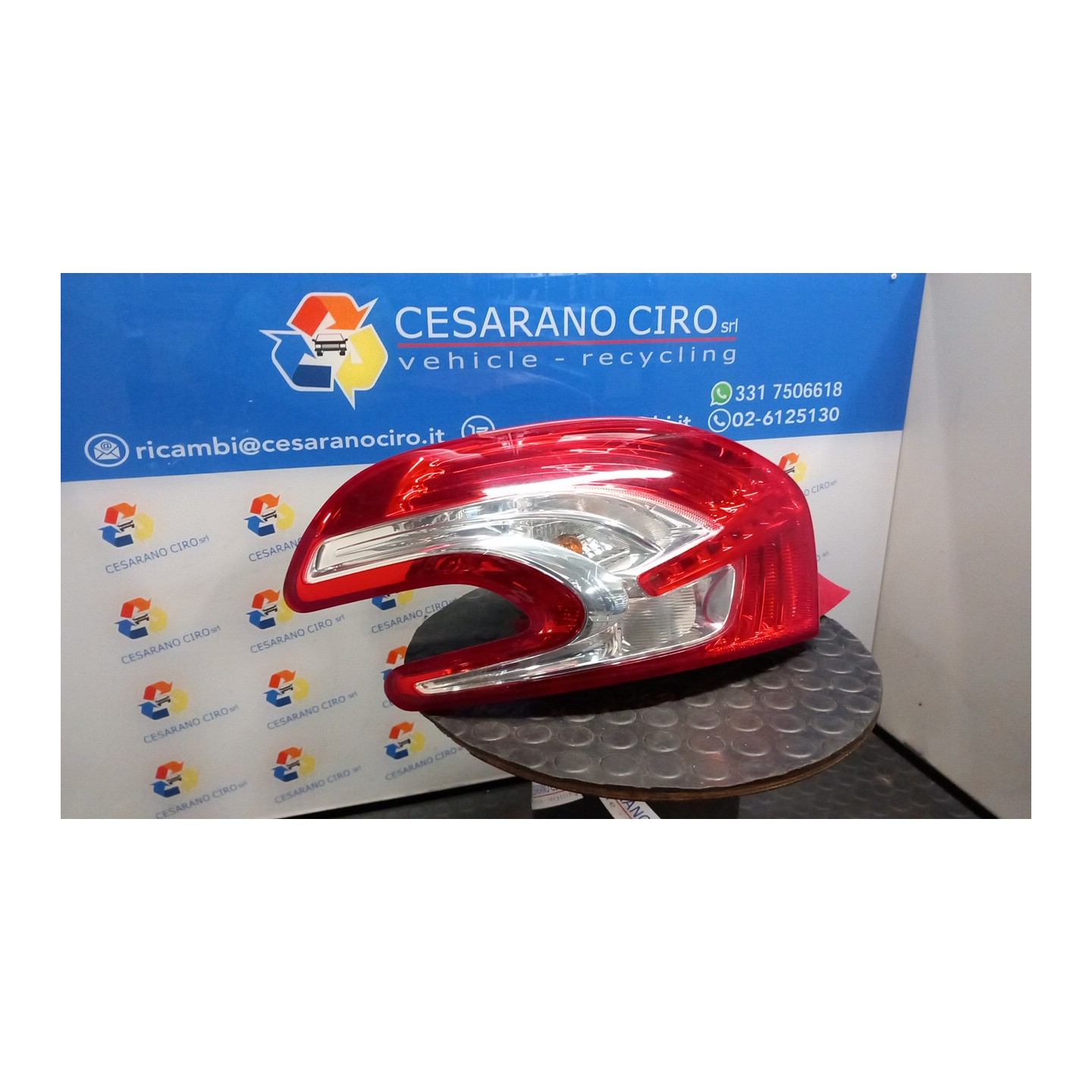 FANALE POST. SX. 034 PEUGEOT 208 (01/12-11/15) 9H06 9672628280