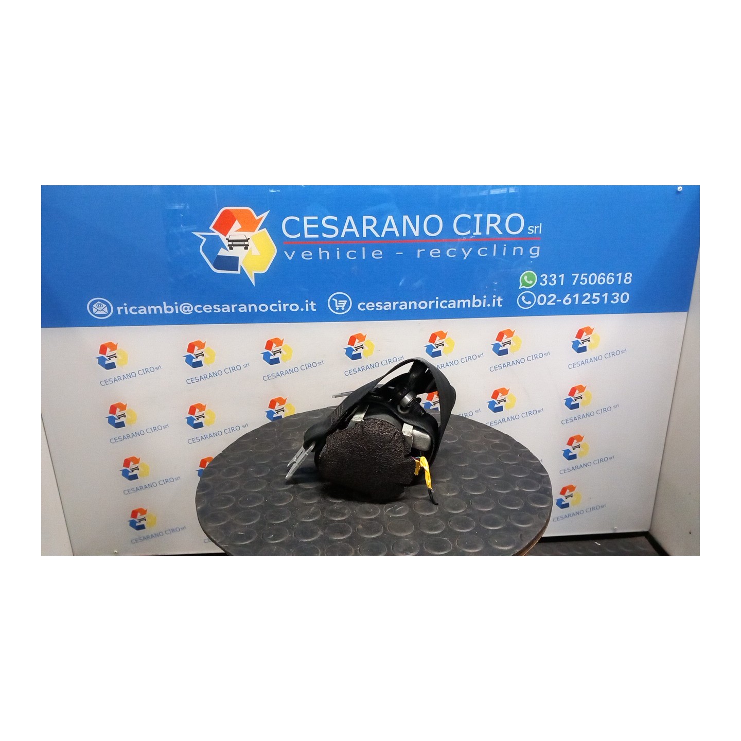 CINTURA DI SICUREZZA ANT. SX. 052 ALFA ROMEO MITO (QZ) (03/11-05/13) 350A1000 156098997