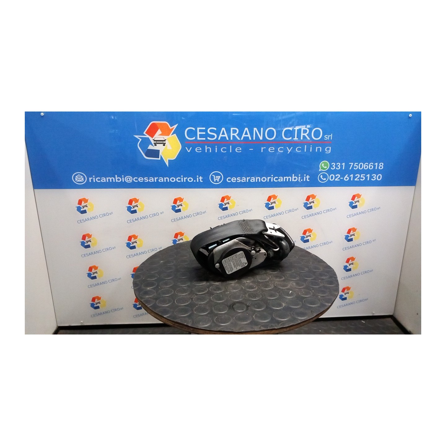 CINTURA DI SICUREZZA ANT. SX. 054 ALFA ROMEO MITO (QZ) (03/11-05/13) 350A1000 156098997