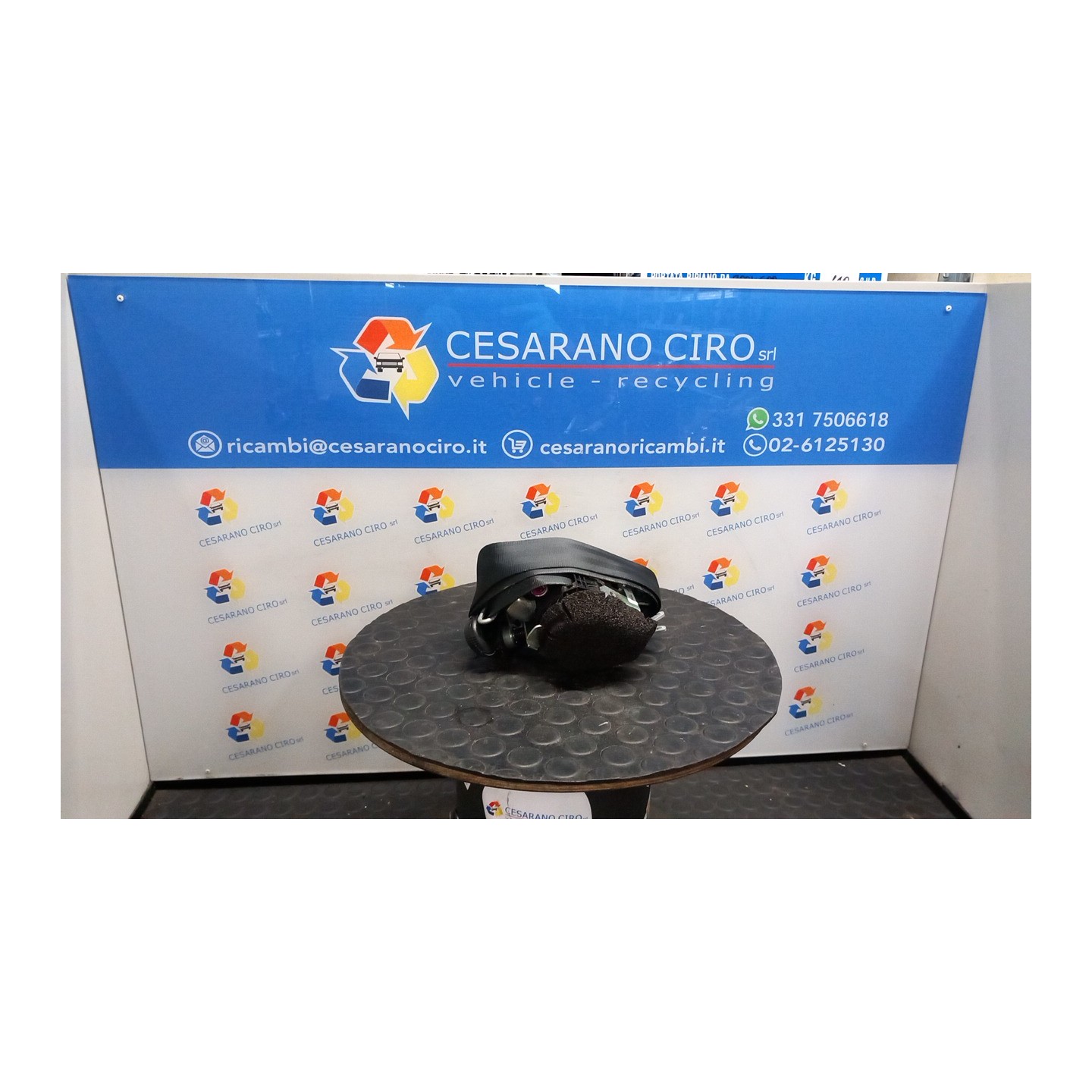 CINTURA DI SICUREZZA ANT. DX. 055 ALFA ROMEO MITO (QZ) (03/11-05/13) 350A1000 156098997
