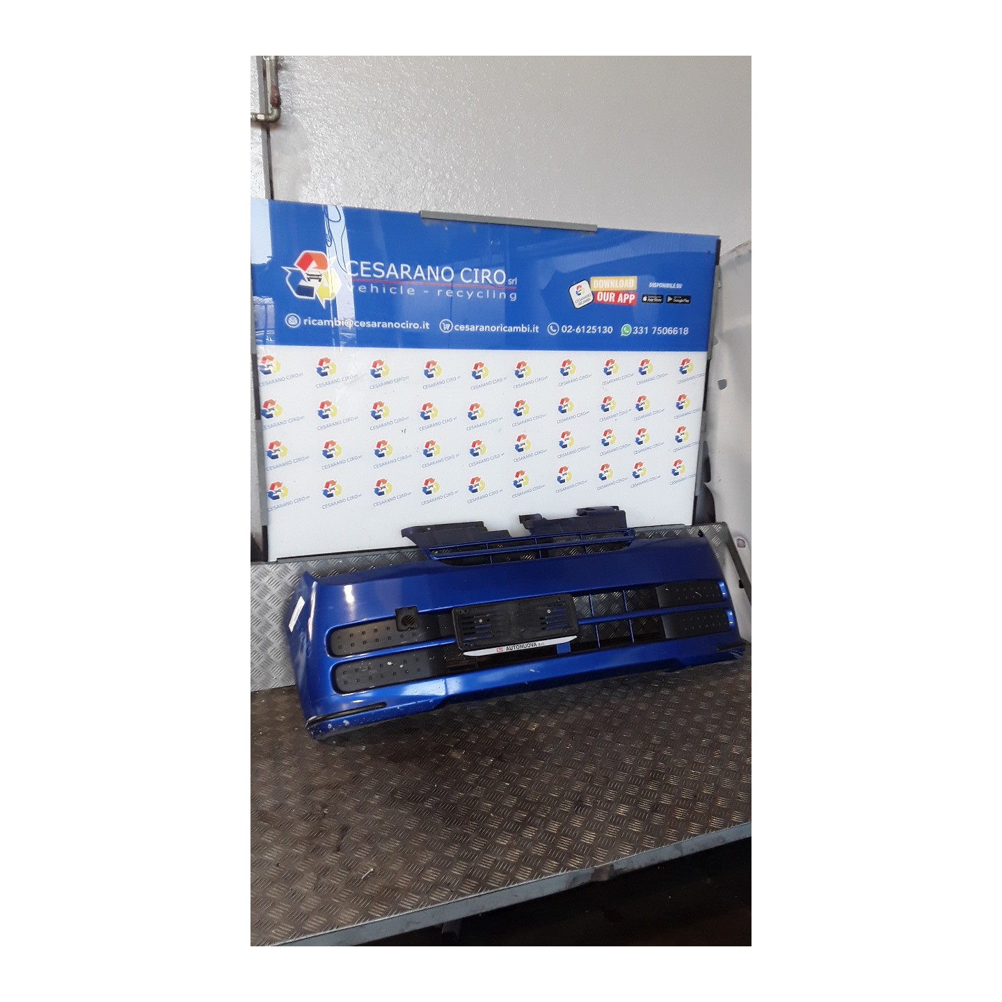PARAURTI ANT. 100 DAIHATSU CUORE (09/07-) 1KR 52101B2370