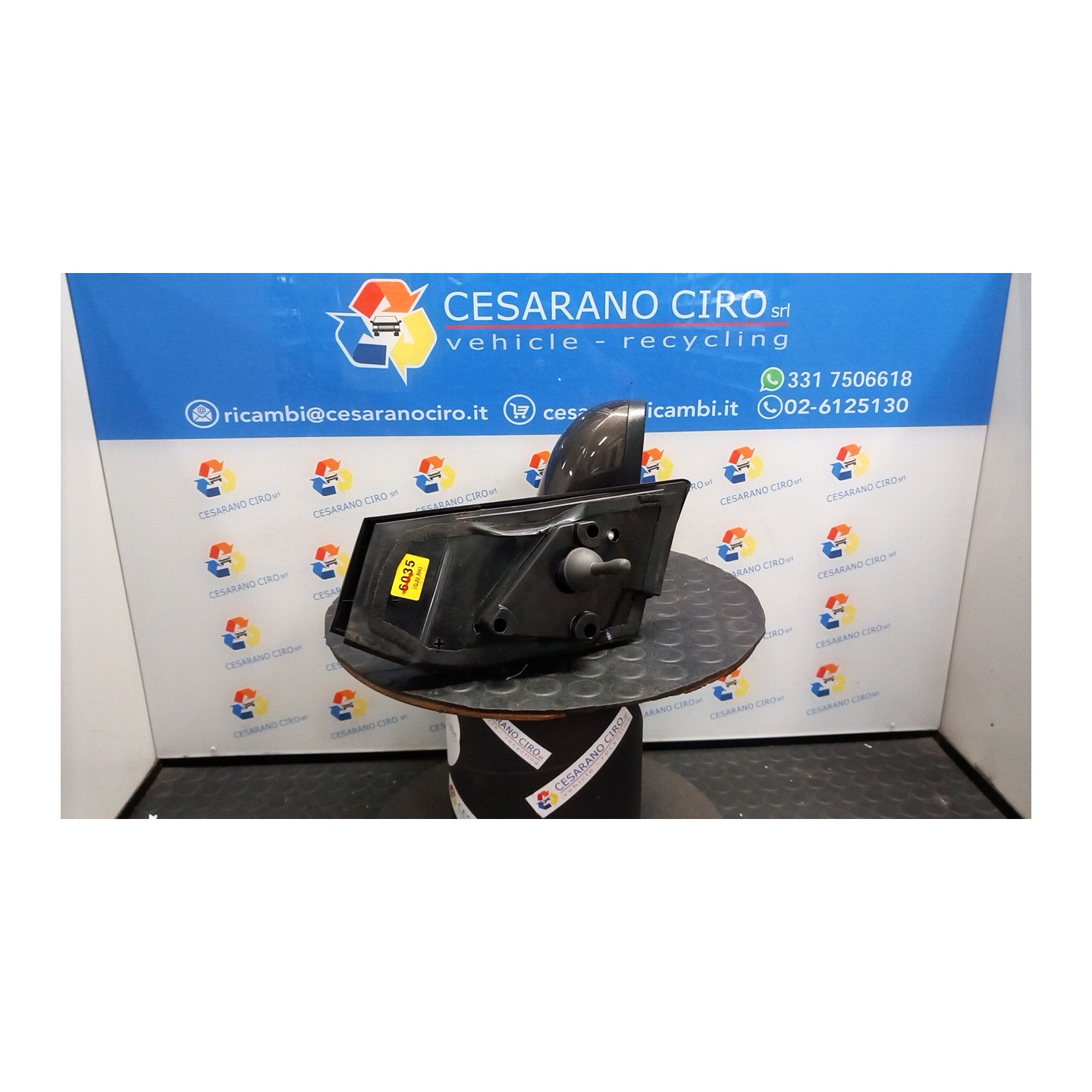 RETROVISORE EST. DX. 015 CHEVROLET (DAEWOO) SPARK (M300) (01/10-12/15) B10D1 95211681