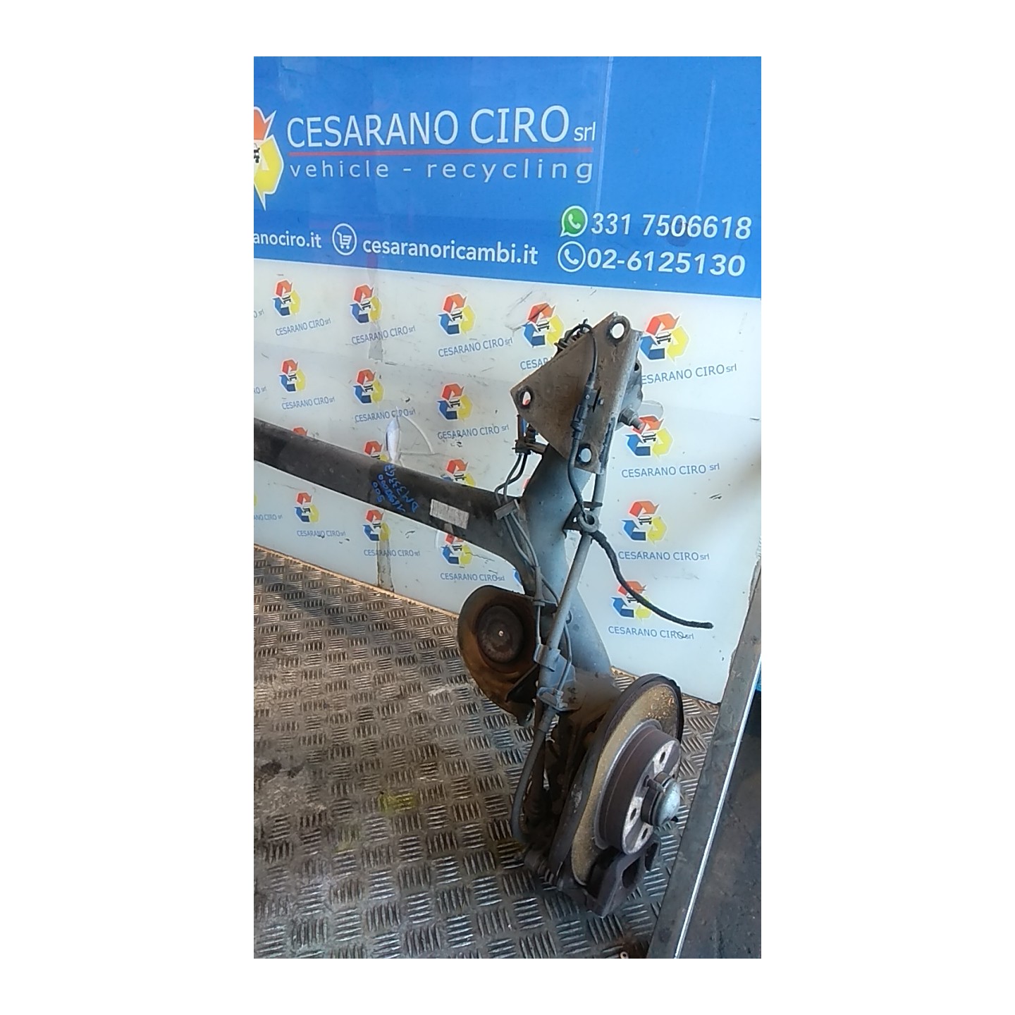 ASSALE POST. 001 FIAT 500 (3P) (07/07-01/15) 169A3000 51857053