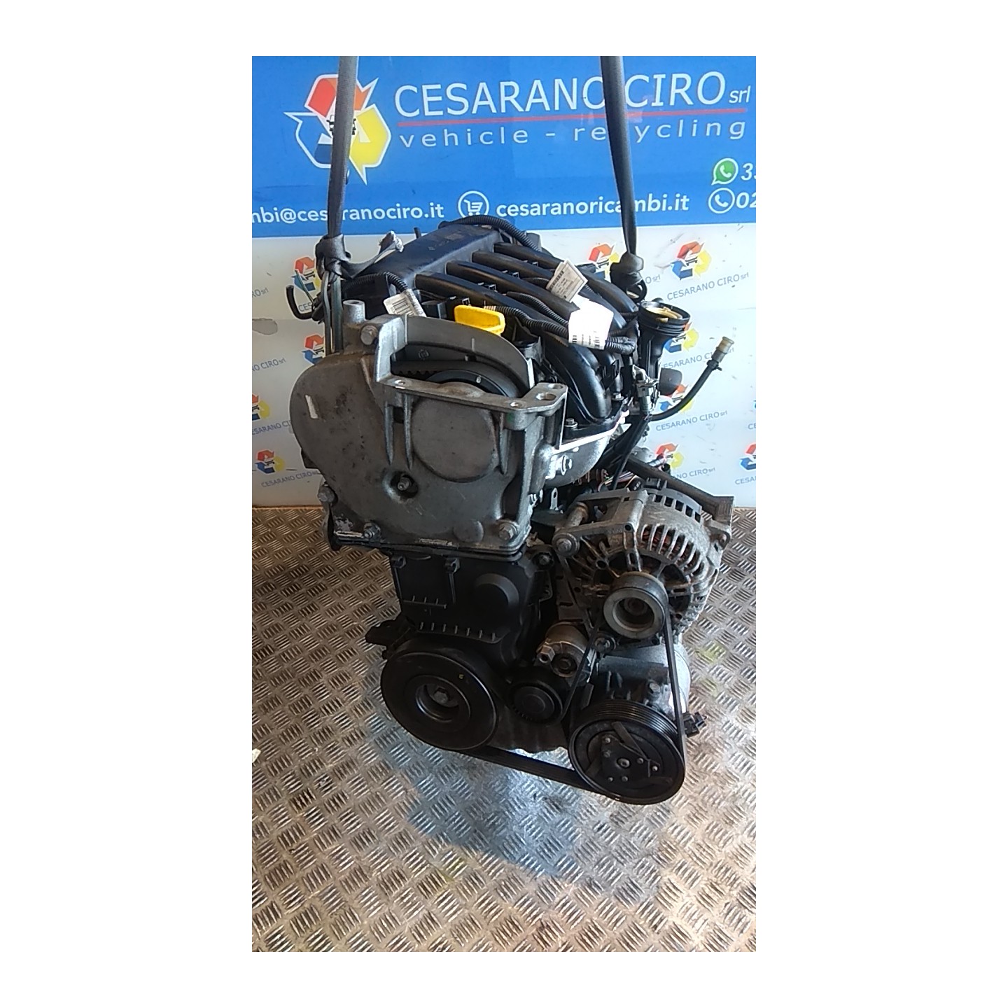 MOTORE COMPL. 005 RENAULT MEGANE 2A SERIE (02/06-08/09) K4M 97 7701474378