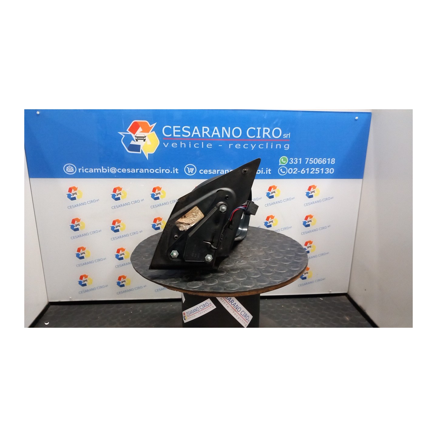 RETROVISORE EST. REGOLAZ. ELETTR. C/GUK TERMICO DX. 013 DODGE CALIBER (05/06-) BWD K05074208AG