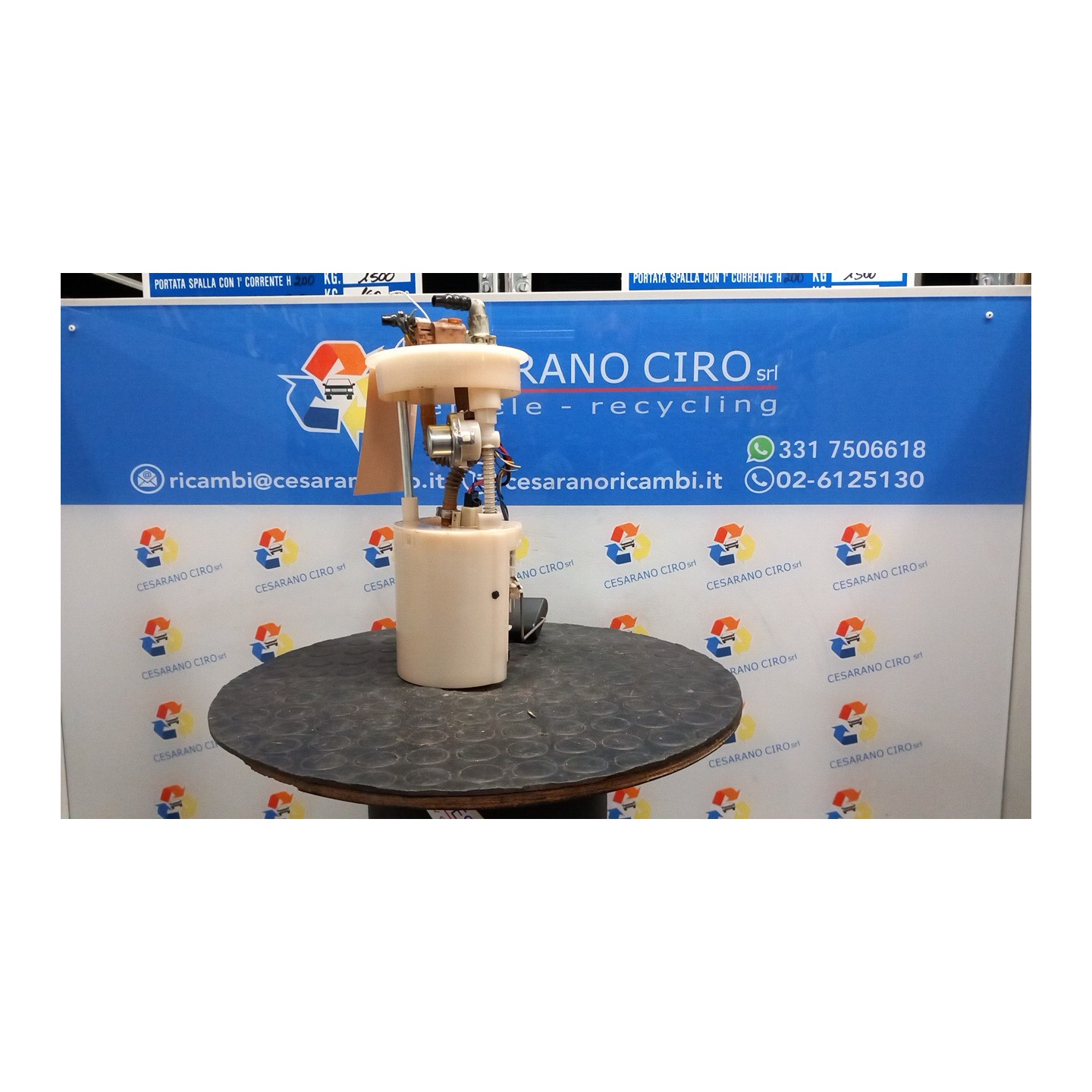 POMPA CARBURANTE C/TRASDUTTORE (GALLEGGIANTE) 083 CHEVROLET (DAEWOO) MATIZ (M200) (04/05-12/10) A08S3 96591528