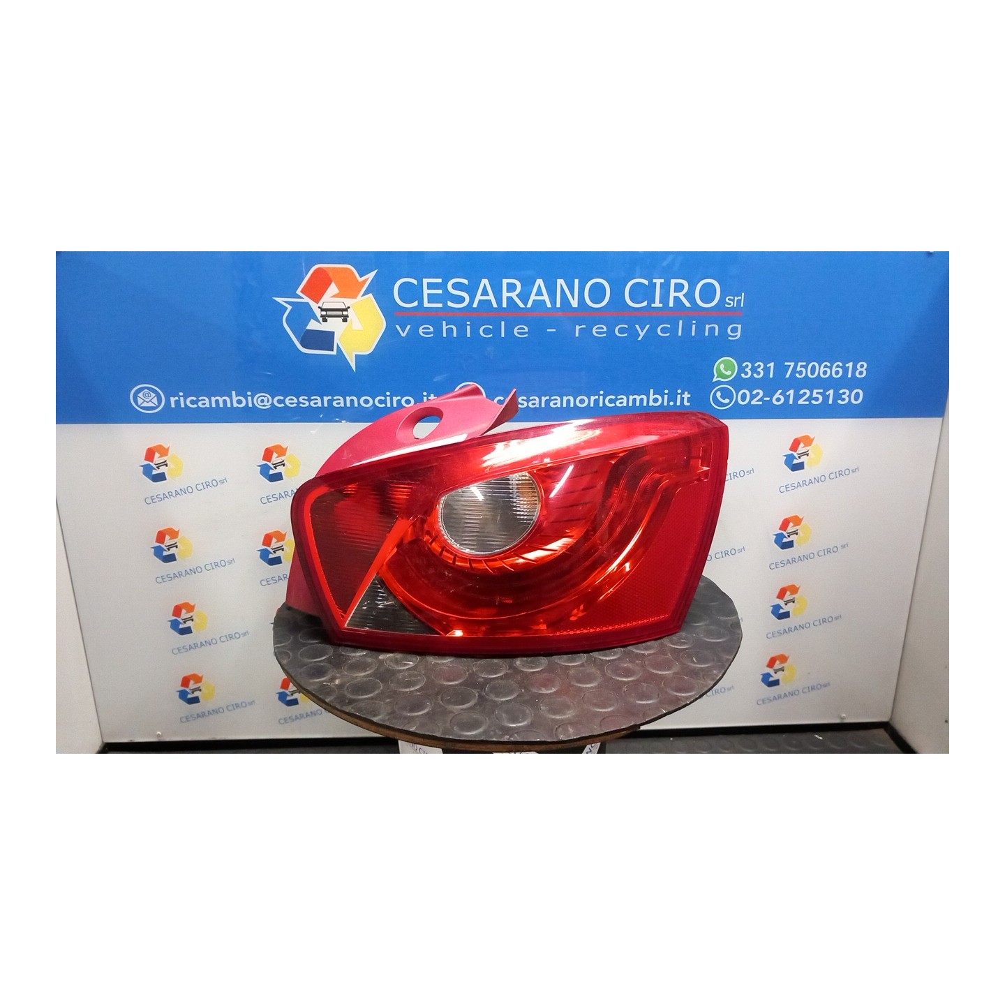 FANALE POST. DX. 085 SEAT IBIZA (6J) (05/08-03/13) BZG 6J4945096H