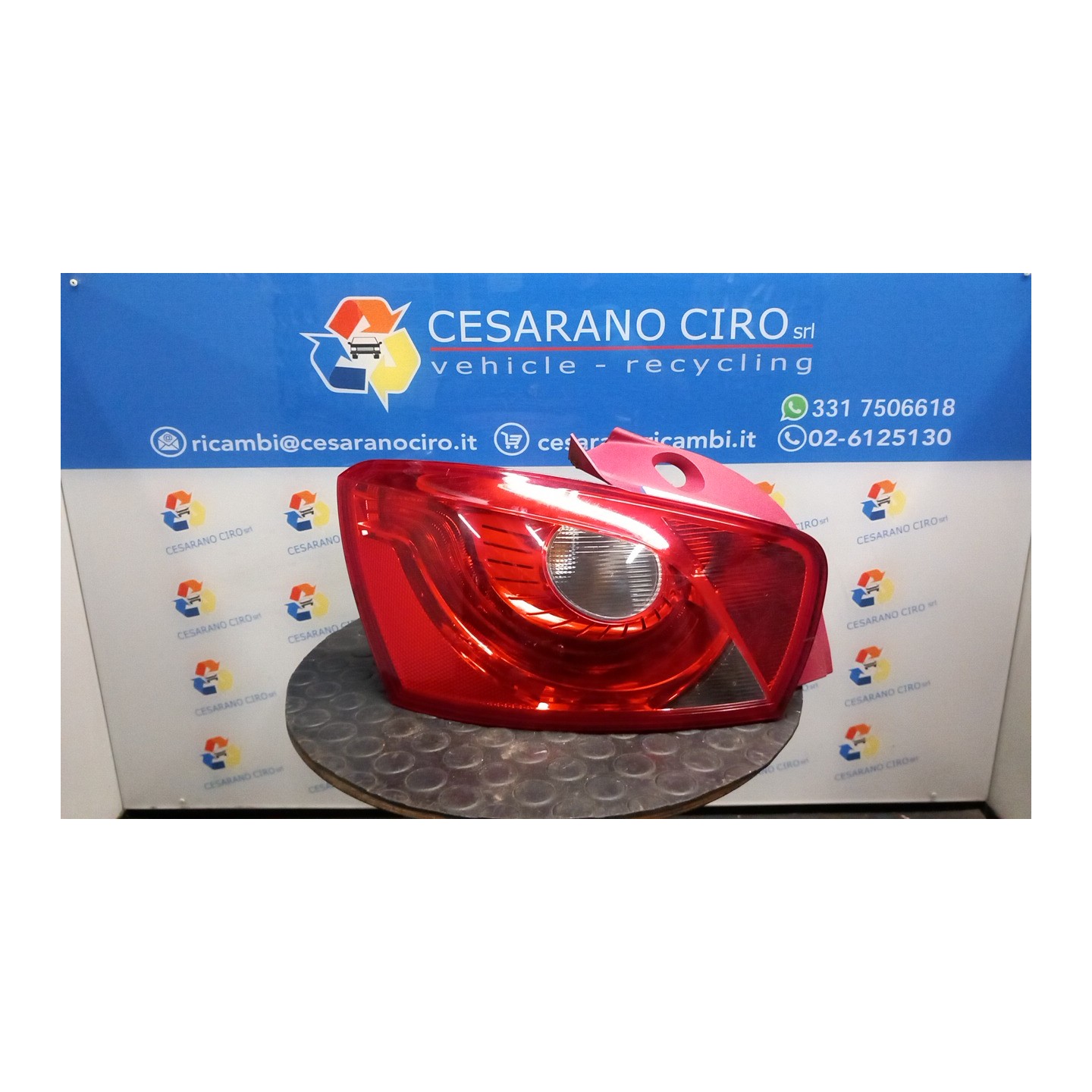 FANALE POST. SX. 086 SEAT IBIZA (6J) (05/08-03/13) BZG 6J4945095H