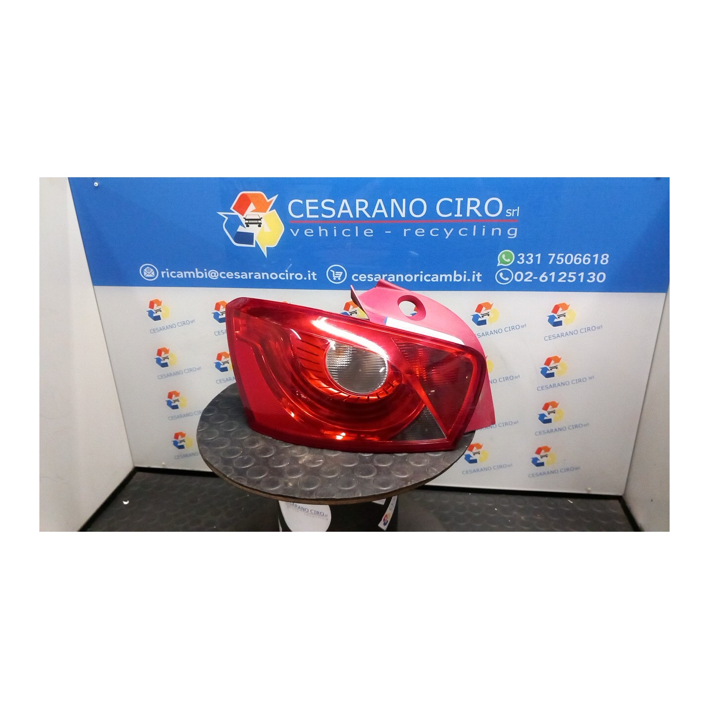 FANALE POST. SX. 086 SEAT IBIZA (6J) (05/08-03/13) BZG 6J4945095H