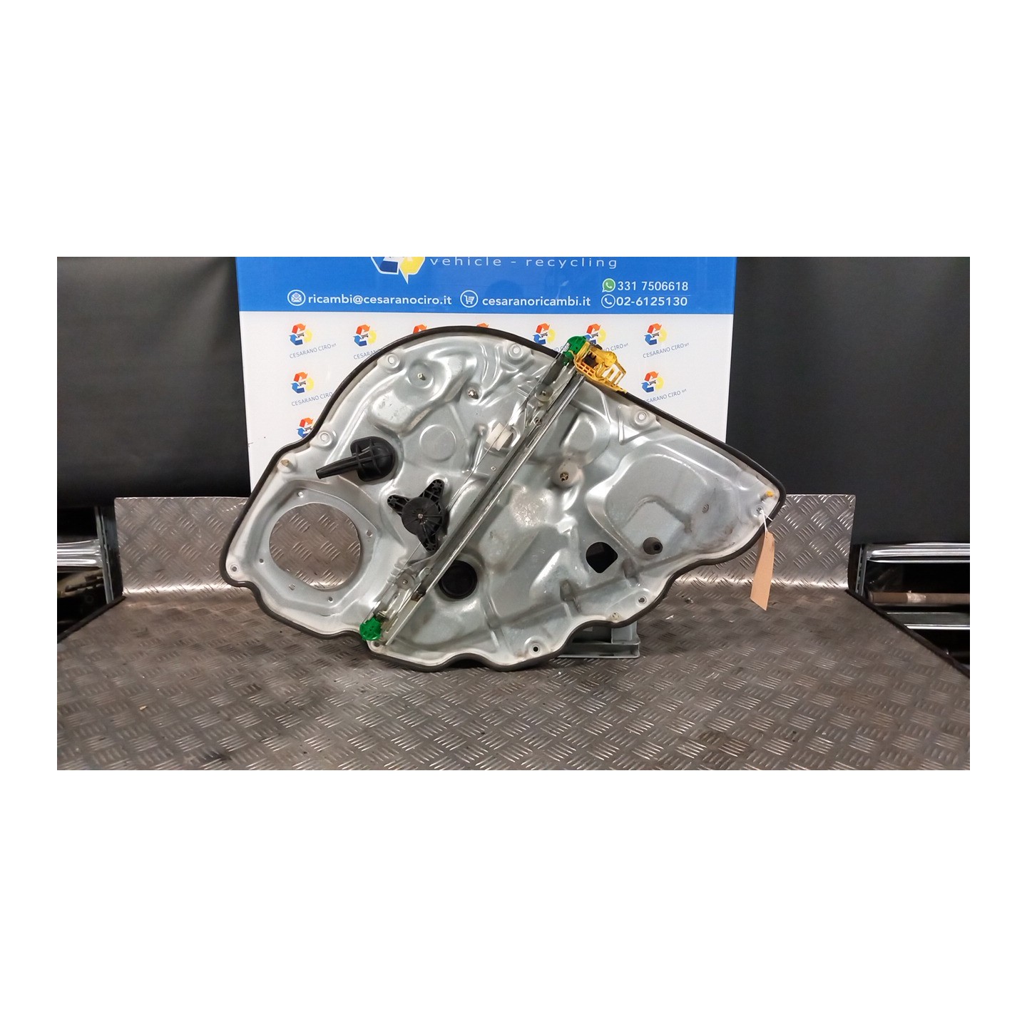 ALZACRISTALLO PORTA POST. SX. 101 FIAT IDEA (2S) (10/03-12/10) 843A1000 71734851