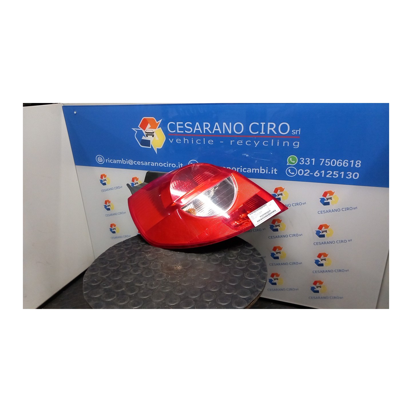 FANALE POST. SX. 105 RENAULT CLIO 3A SERIE (07/05-05/09) D4FD7 8200459962
