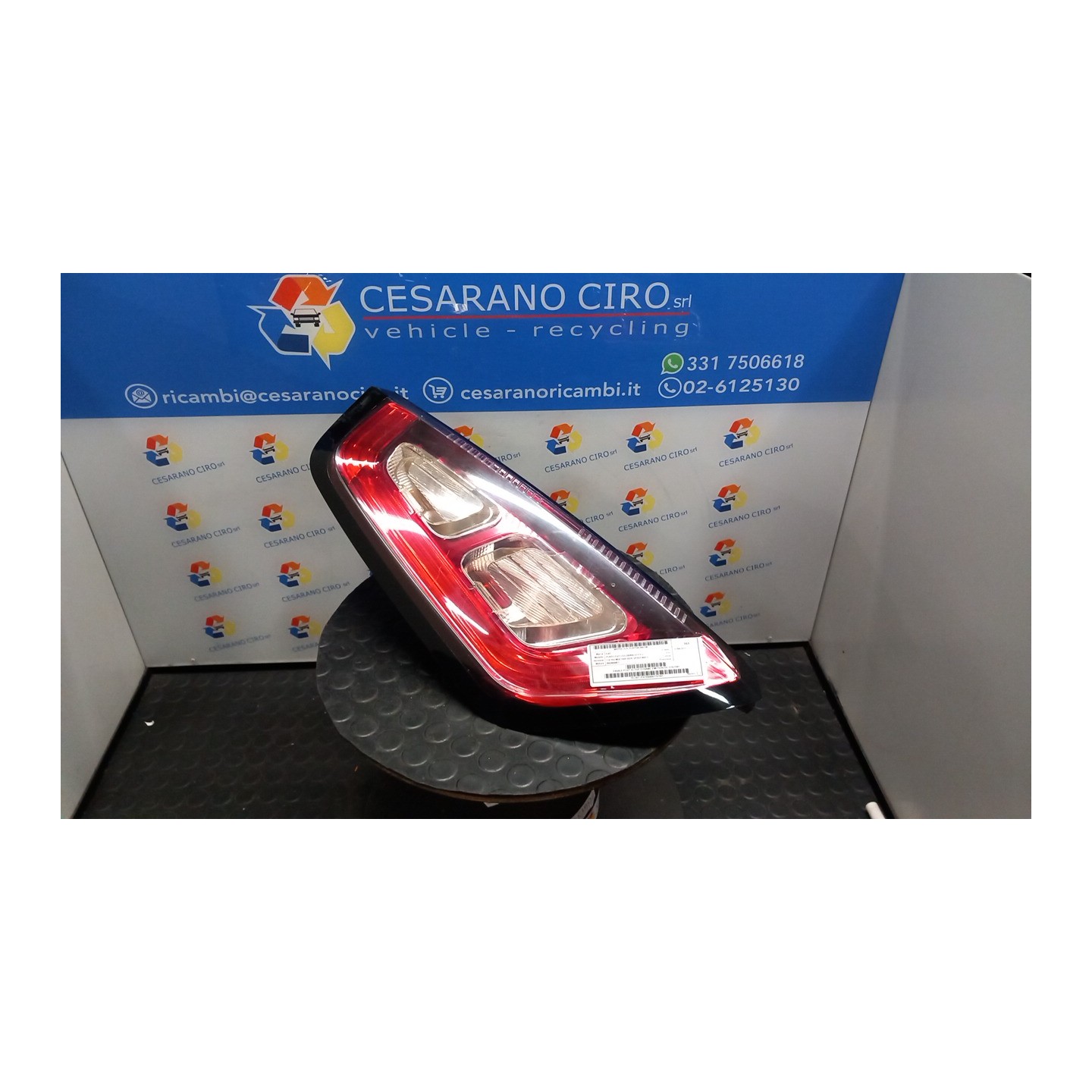 FANALE POST. ACTIVE,DYNAMIC,EMOTION SX. 106 FIAT PUNTO EVO (3J) (08/09-07/13) 955A6000 51927097