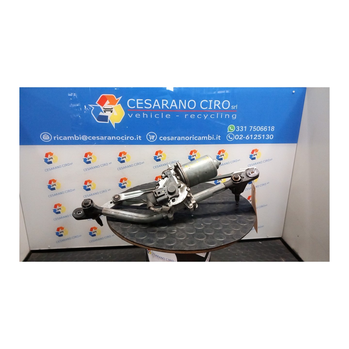 MECCANISMO TERGIPARABREZZA CON MOTOR 119 ALFA ROMEO MITO (X6) (06/08-06/11) 198A4000 50545277