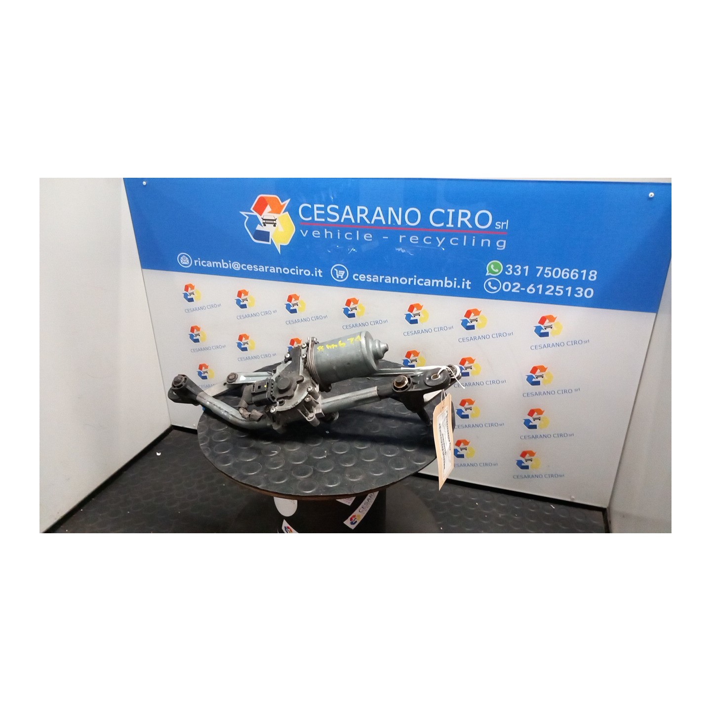 MECCANISMO TERGIPARABREZZA CON MOTOR 119 ALFA ROMEO MITO (X6) (06/08-06/11) 198A4000 50545277