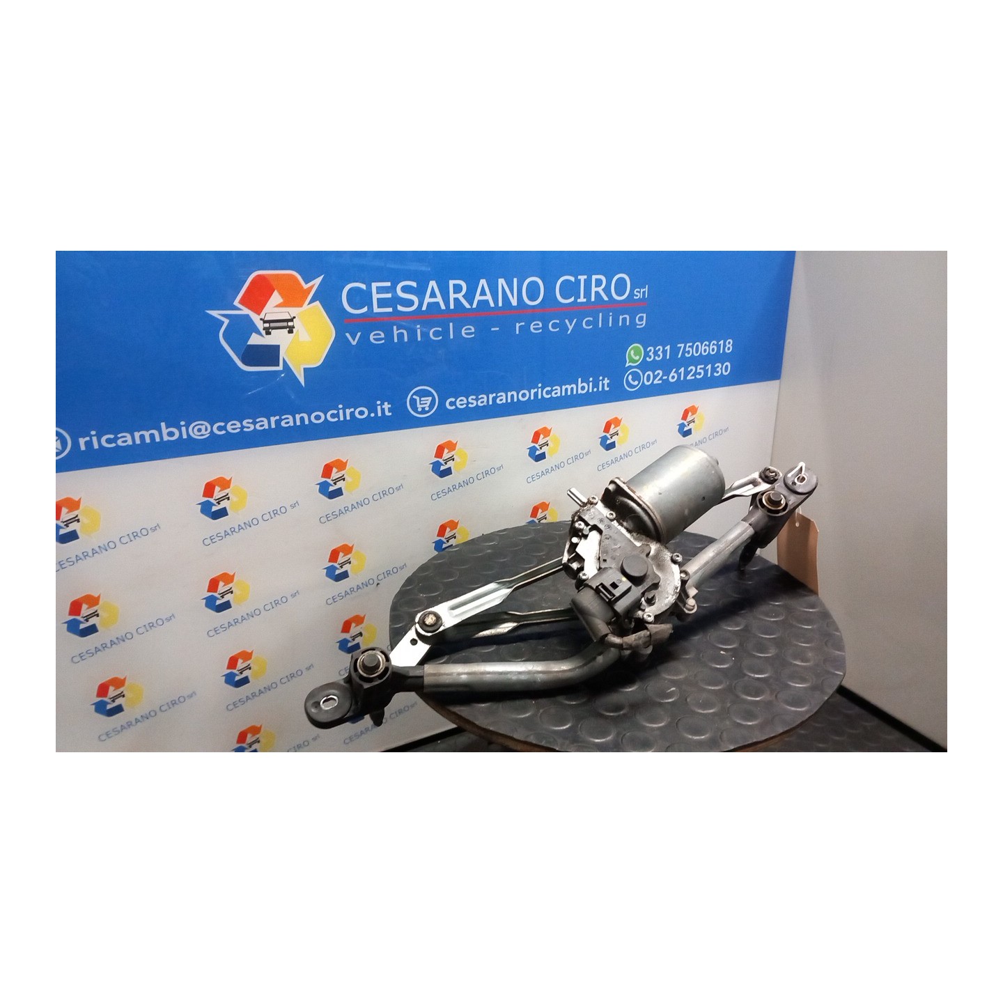 MECCANISMO TERGIPARABREZZA CON MOTOR 119 ALFA ROMEO MITO (X6) (06/08-06/11) 198A4000 50545277
