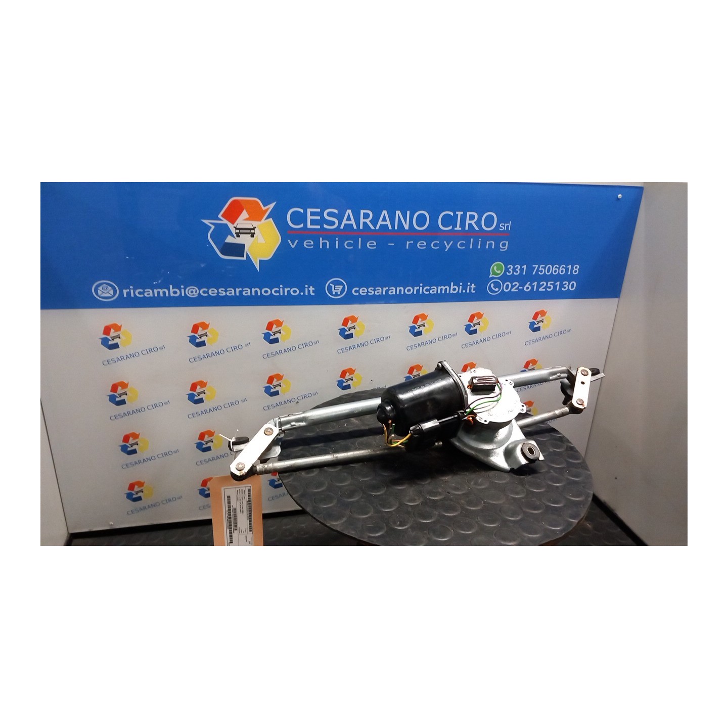MOTORINO TERGIPARABREZZA 124 OPEL TIGRA (S93) (11/94-10/00) X14XE 22085493