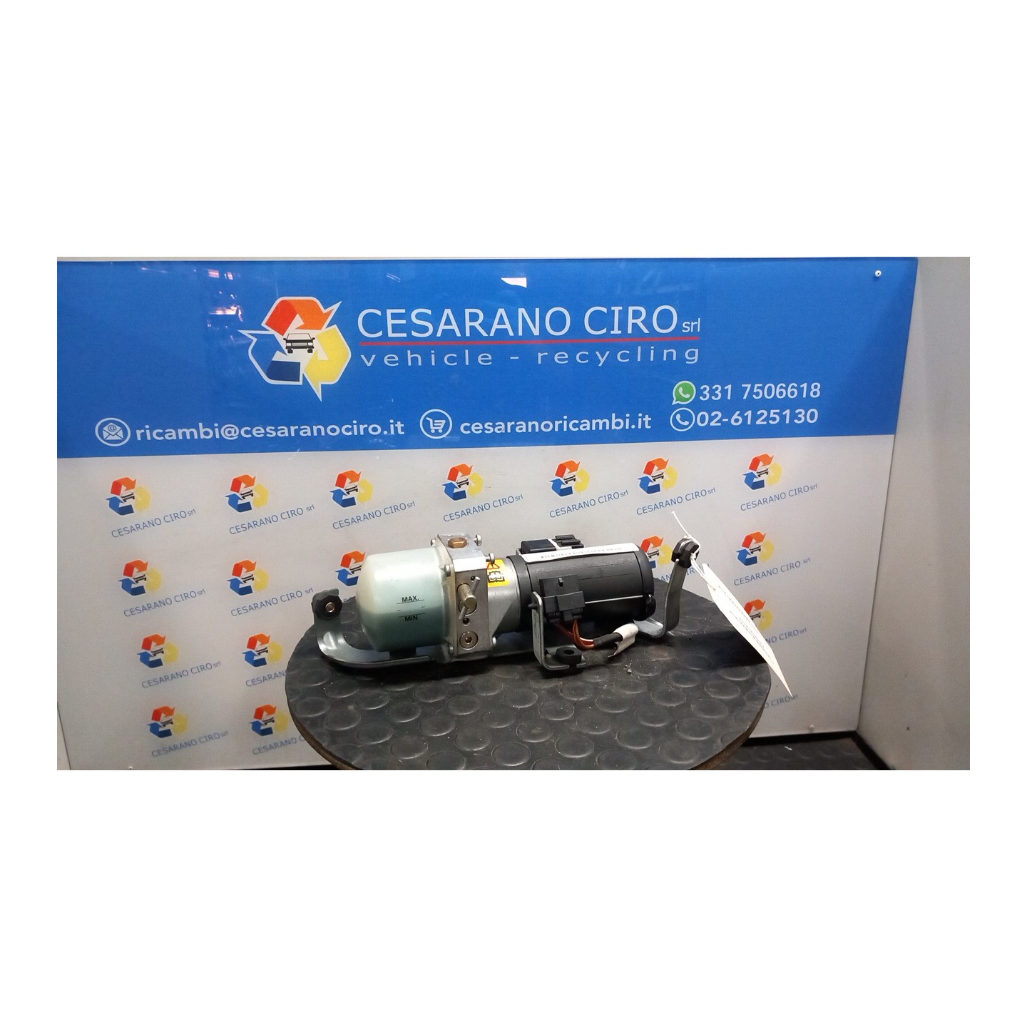 POMPA IDRAULICA APERTURA/CHIUSURA CAPOTE/HARD-TOP 125 VOLKSWAGEN NEW BEETLE CABRIO (1Y) AXR 1Y0871791B