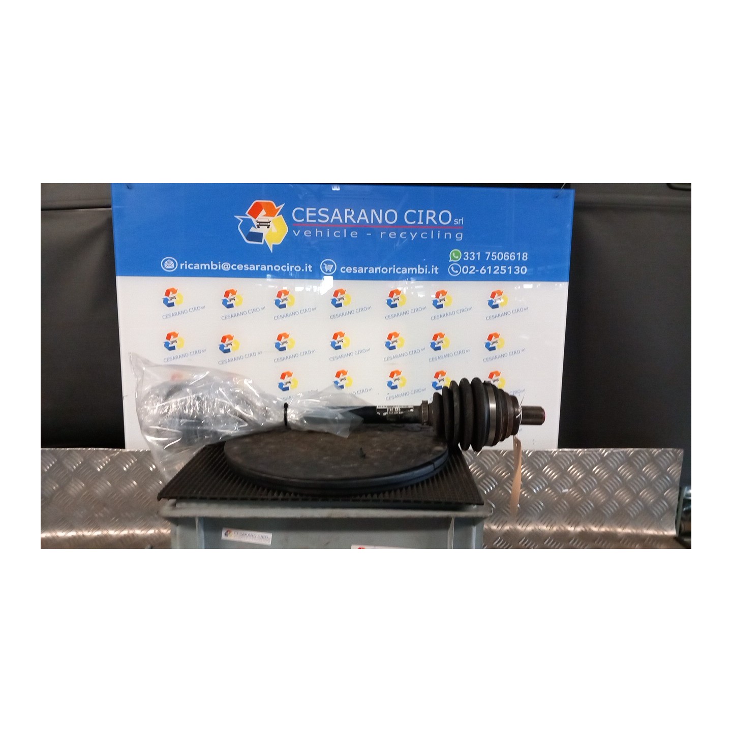 SEMIALBERO ANT. COMPL. CAMBIO 6 MARCE SX. 063 AUDI A3 (8P) (04/03-06/10) BLP 1K0407451MX