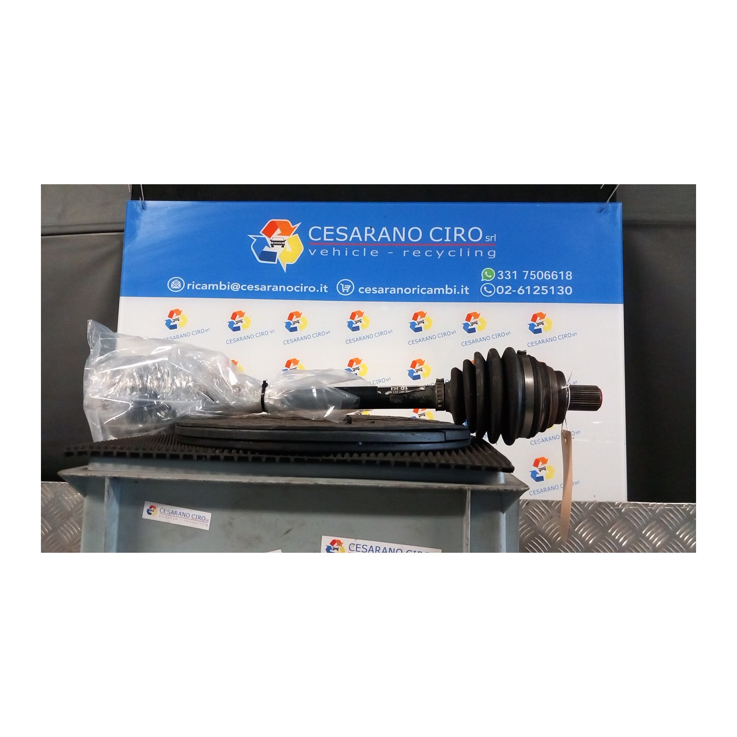 SEMIALBERO ANT. COMPL. CAMBIO 6 MARCE SX. 063 AUDI A3 (8P) (04/03-06/10) BLP 1K0407451MX