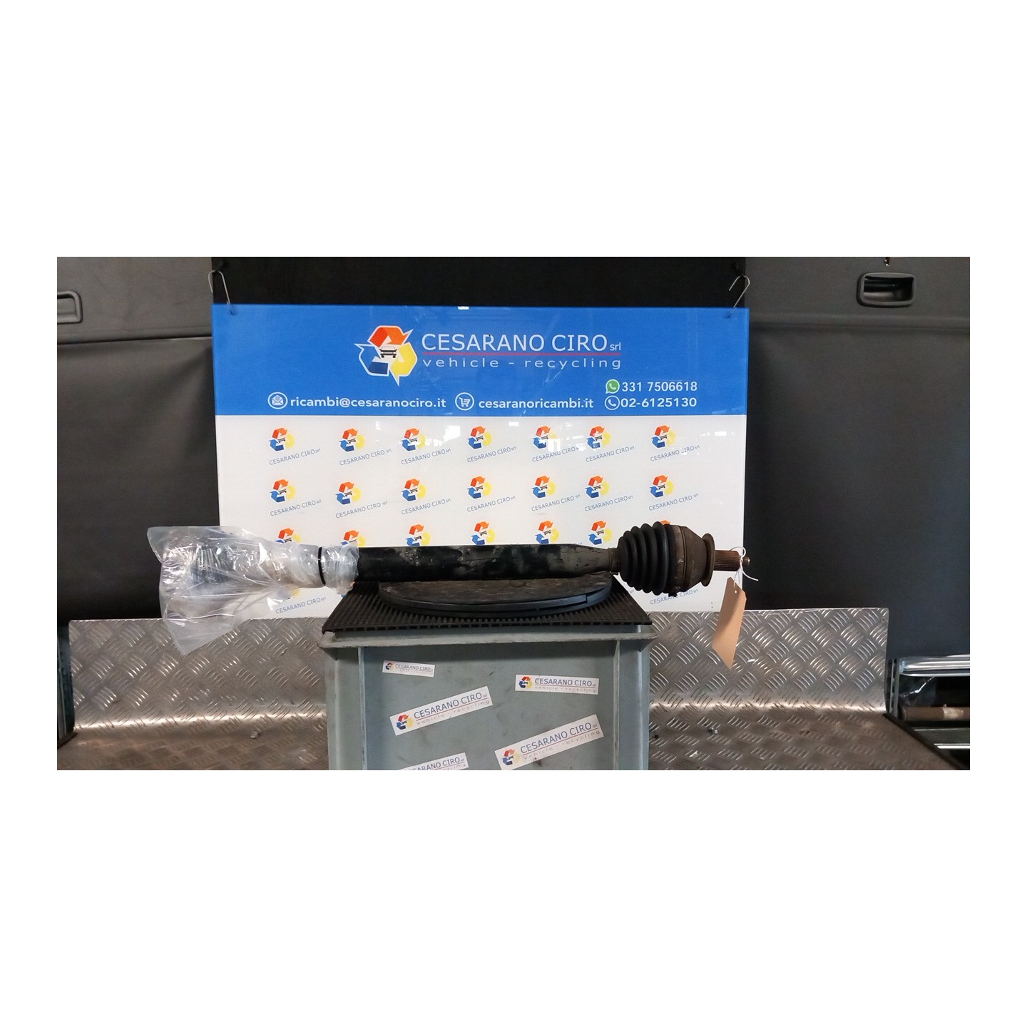 SEMIALBERO ANT. COMPL. DX. 068 AUDI A1 (8X) (05/10-03/19) CBZ 6R0407762K