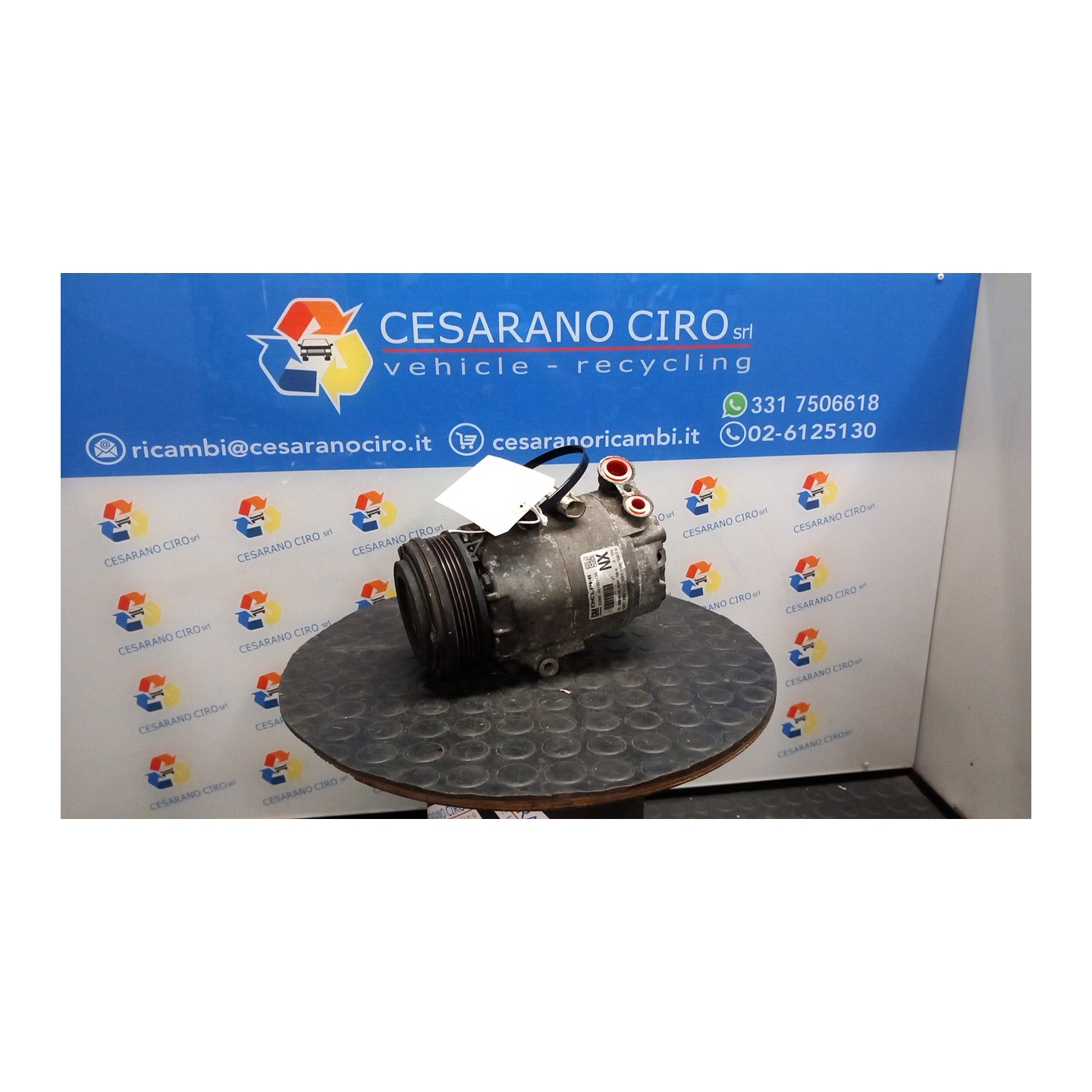 COMPRESSORE A/C 016 OPEL COMBO (X01) (11/01-01/12) Z16YNG 9165714