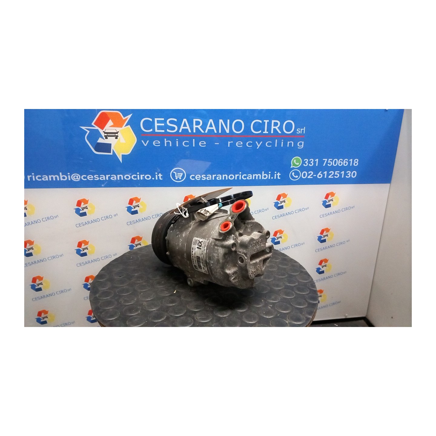 COMPRESSORE A/C 016 OPEL COMBO (X01) (11/01-01/12) Z16YNG 9165714