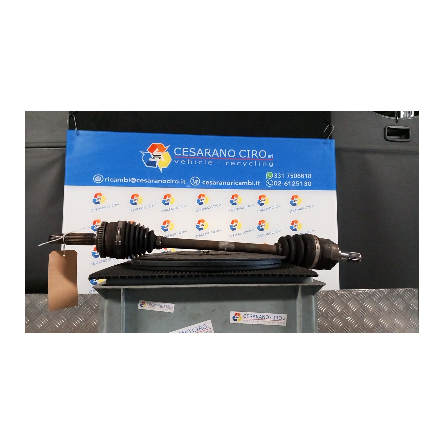 SEMIALBERO ANT. COMPL. SX. 027 HYUNDAI I20 (11/14-) D3FA 49500C8300