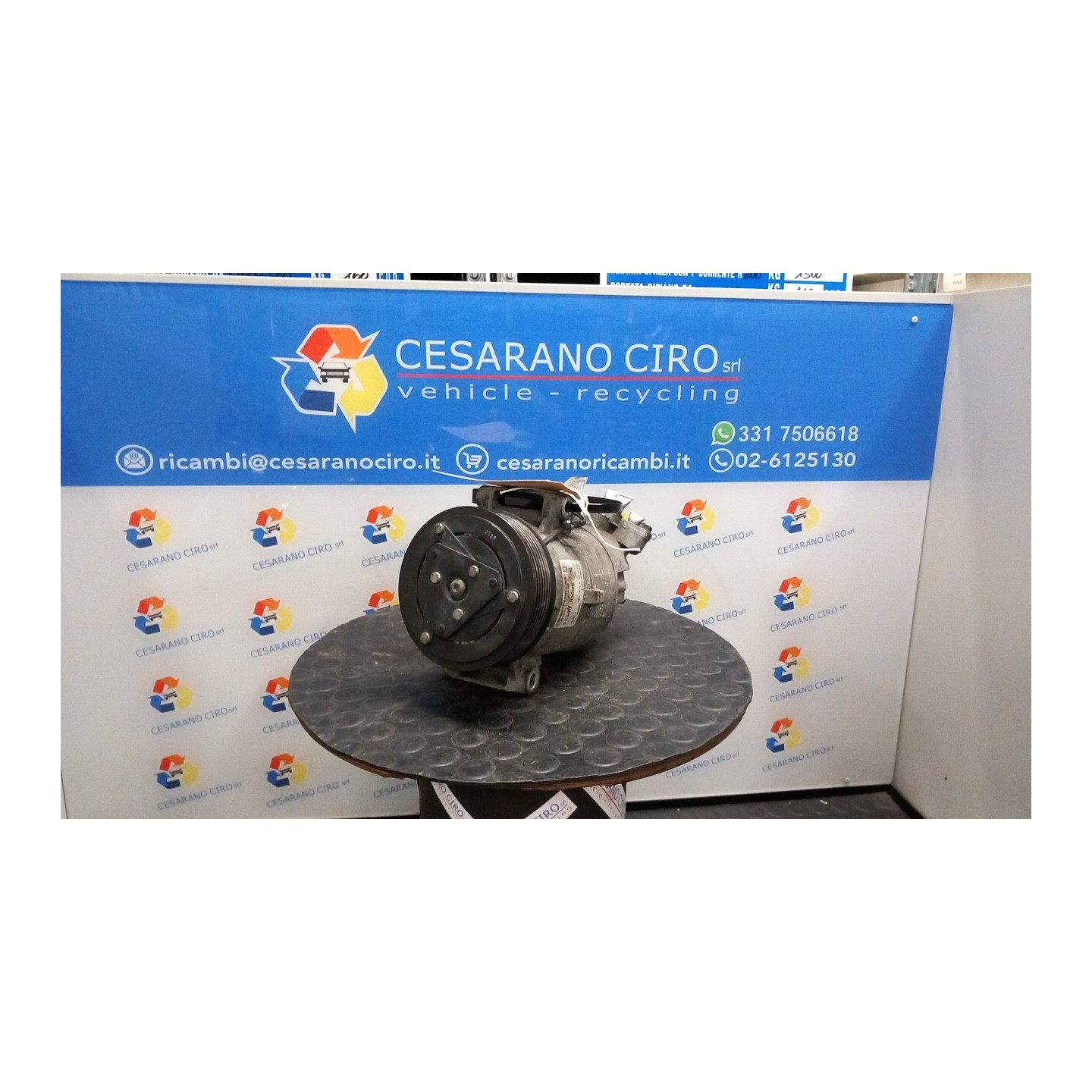 COMPRESSORE A/C 046 NISSAN QASHQAI (J10E/JJ10E) (02/07-12 HR16 92610JD00A