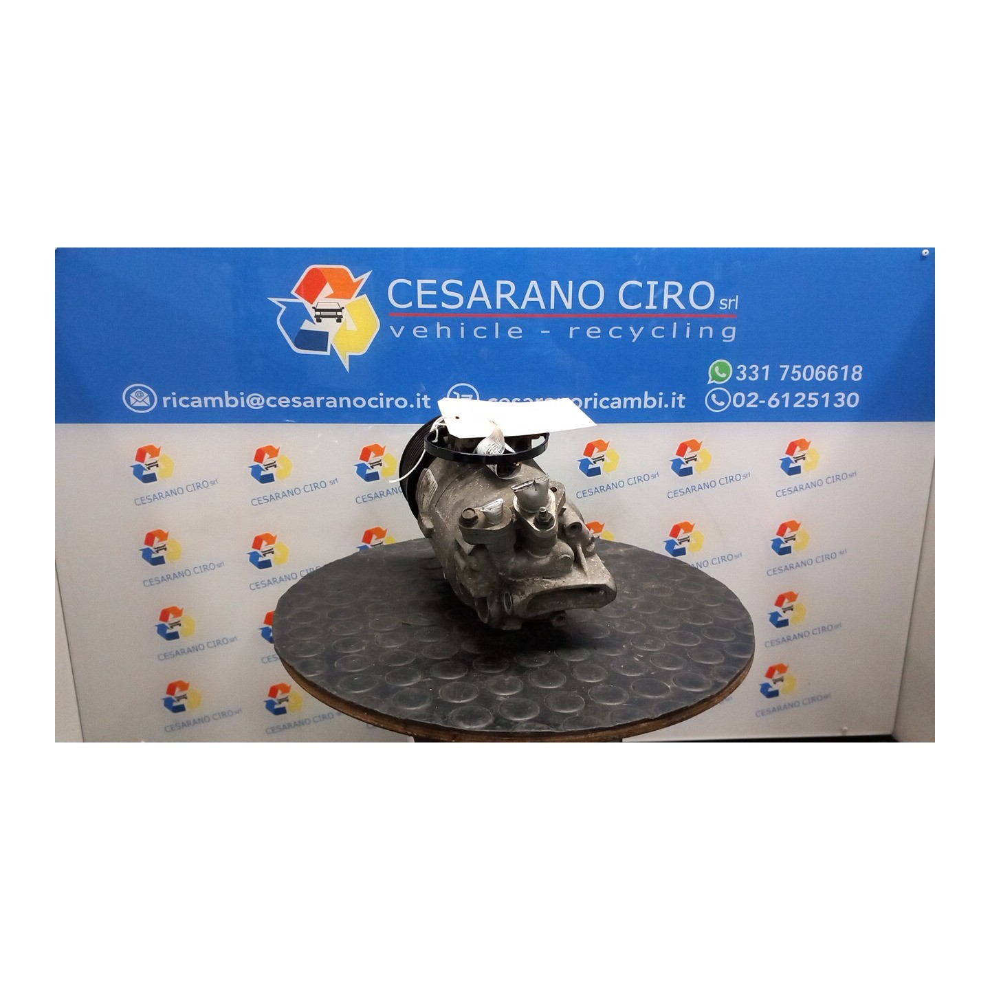 COMPRESSORE A/C 046 NISSAN QASHQAI (J10E/JJ10E) (02/07-12 HR16 92610JD00A