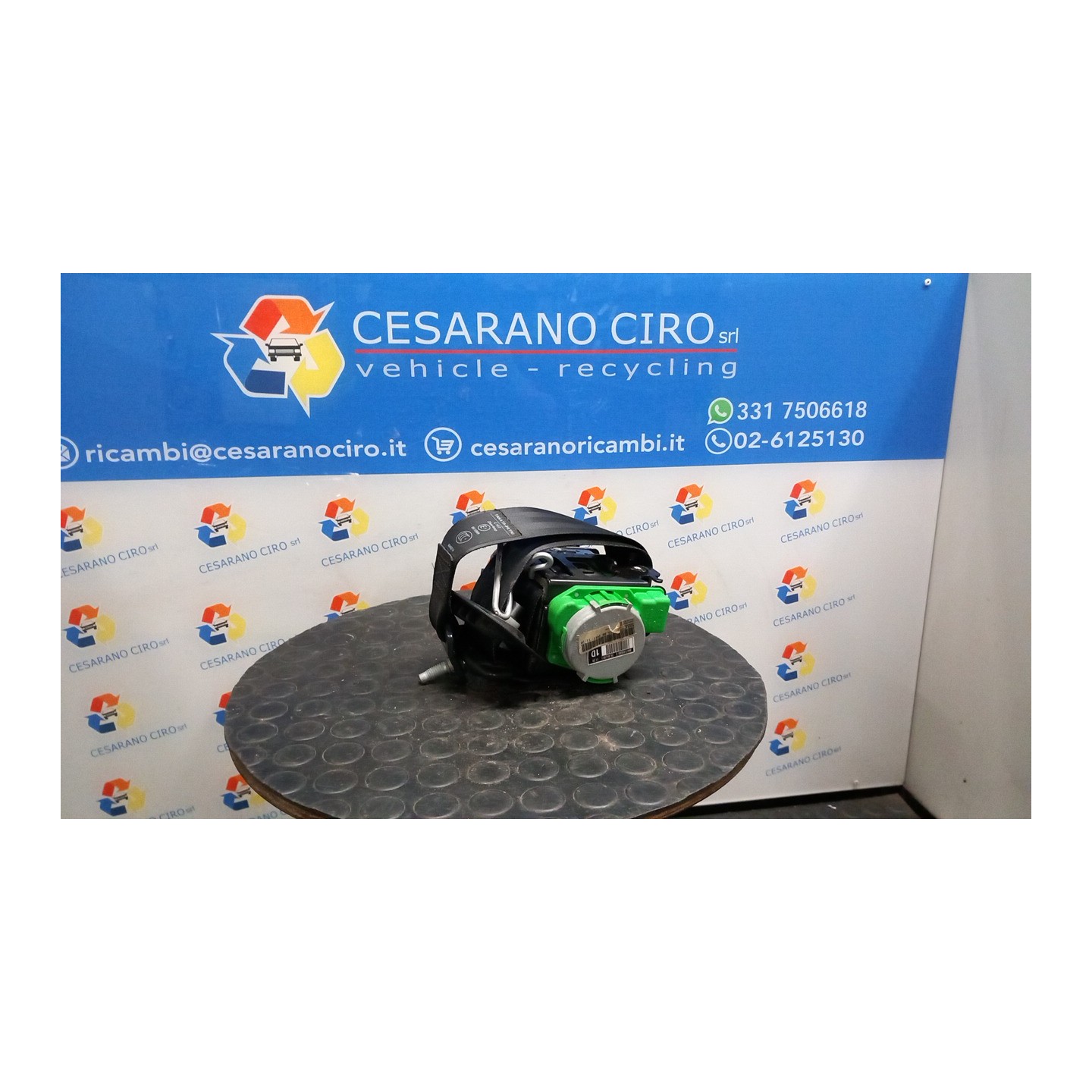 CINTURA DI SICUREZZA ANT. DX. 049 CITROEN DS4 (03/11-10/15) 9HR 8975ZN