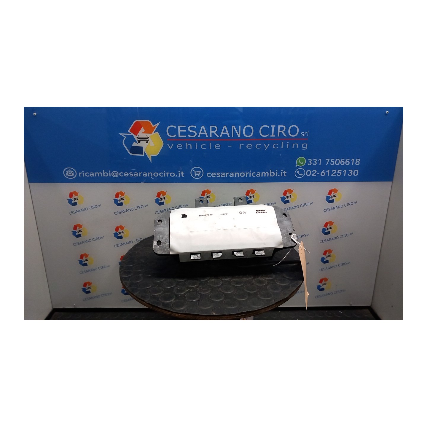 DISPOSITIVO AIRBAG LATO PASSEGGERO 052 CITROEN DS4 (03/11-10/15) 9HR 8217F5