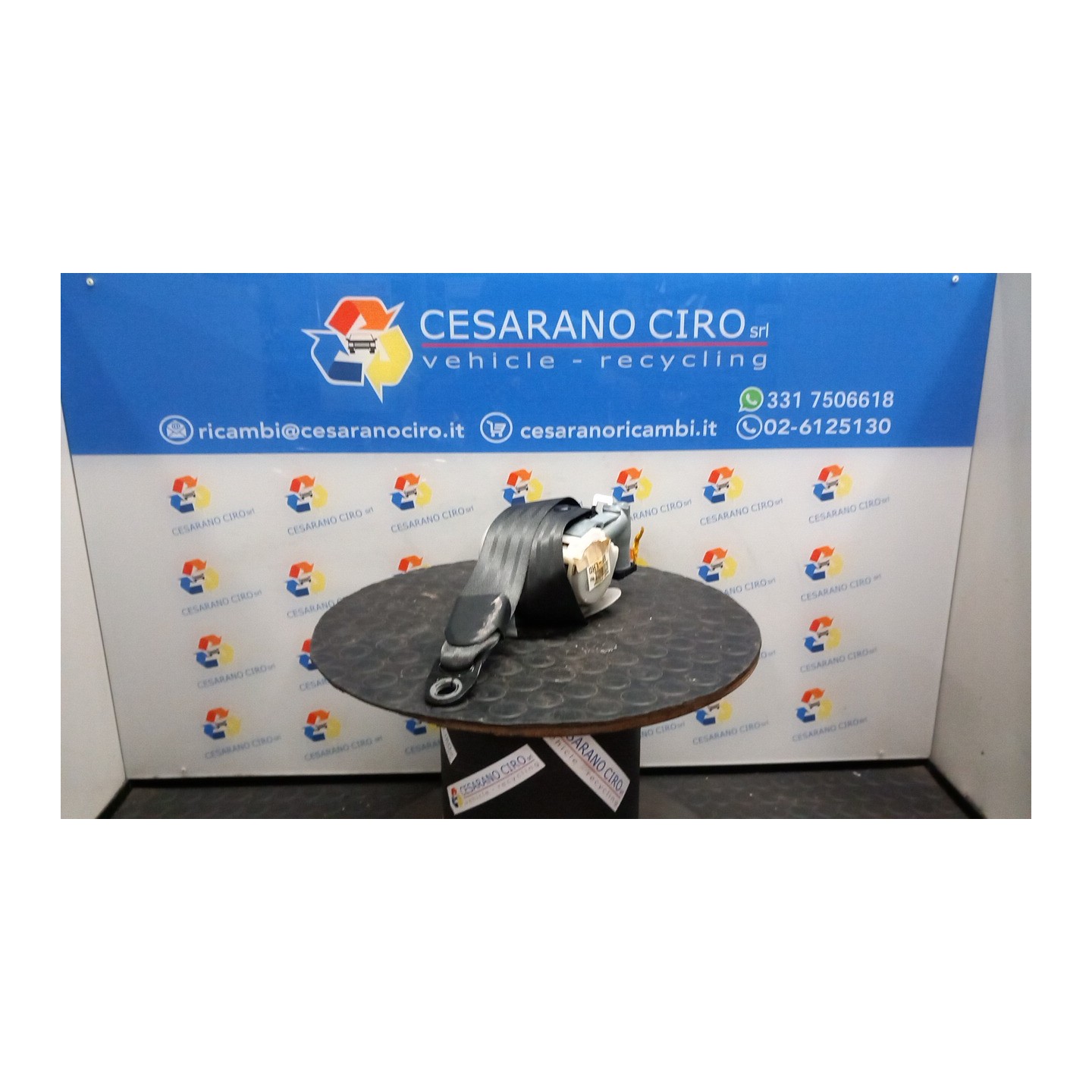 CINTURA DI SICUREZZA ANT. DX. 076 HYUNDAI IX35 (02/10-) D4FD 888202Y210MBS