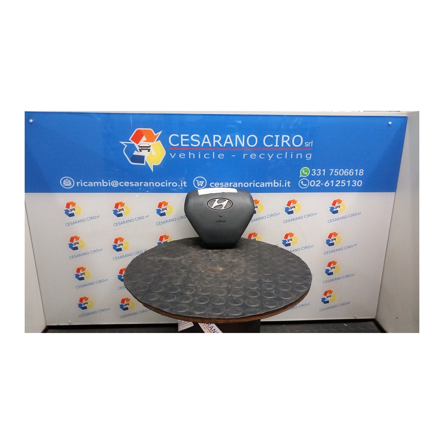 DISPOSITIVO AIRBAG LATO GUIDA ALLEST. GL 077 HYUNDAI IX35 (02/10-) D4FD 569002Y0009P