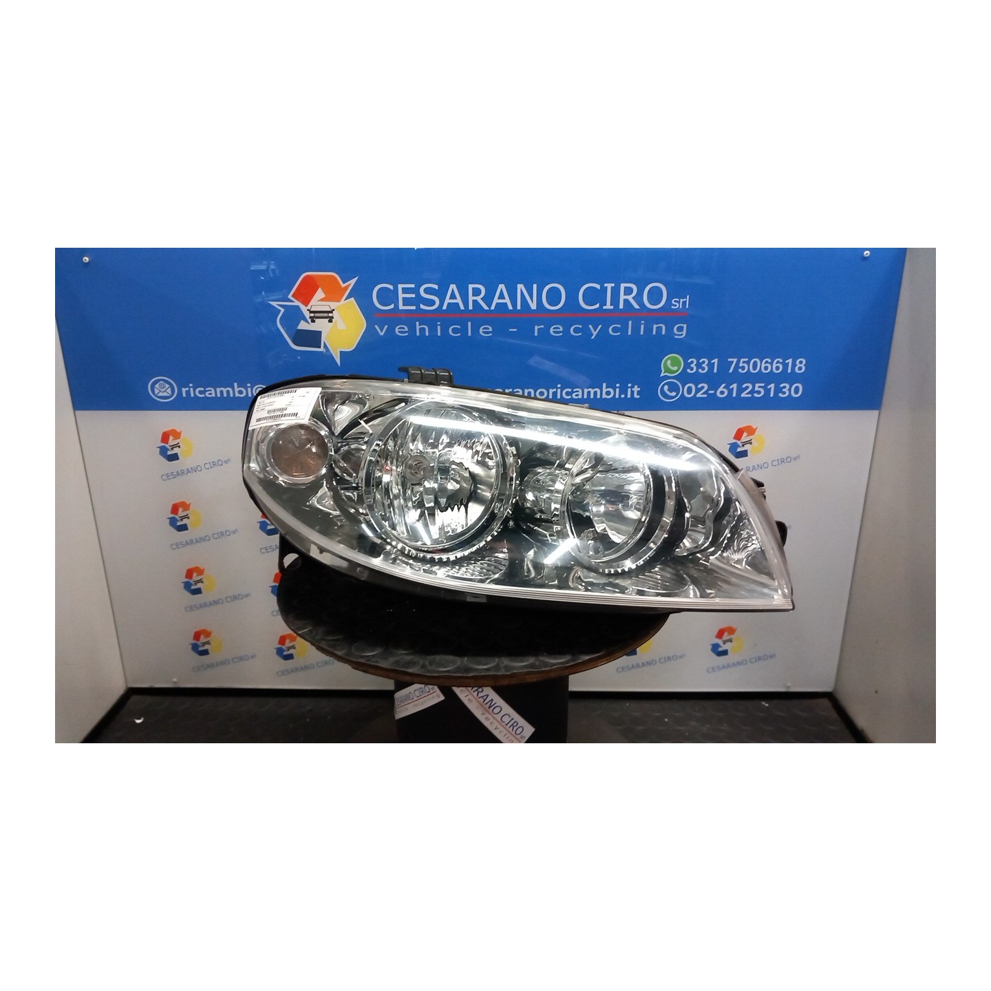 PROIETTORE DX. 098 FIAT PUNTO (2U) (07/03-01/07) 188A4000 51760025