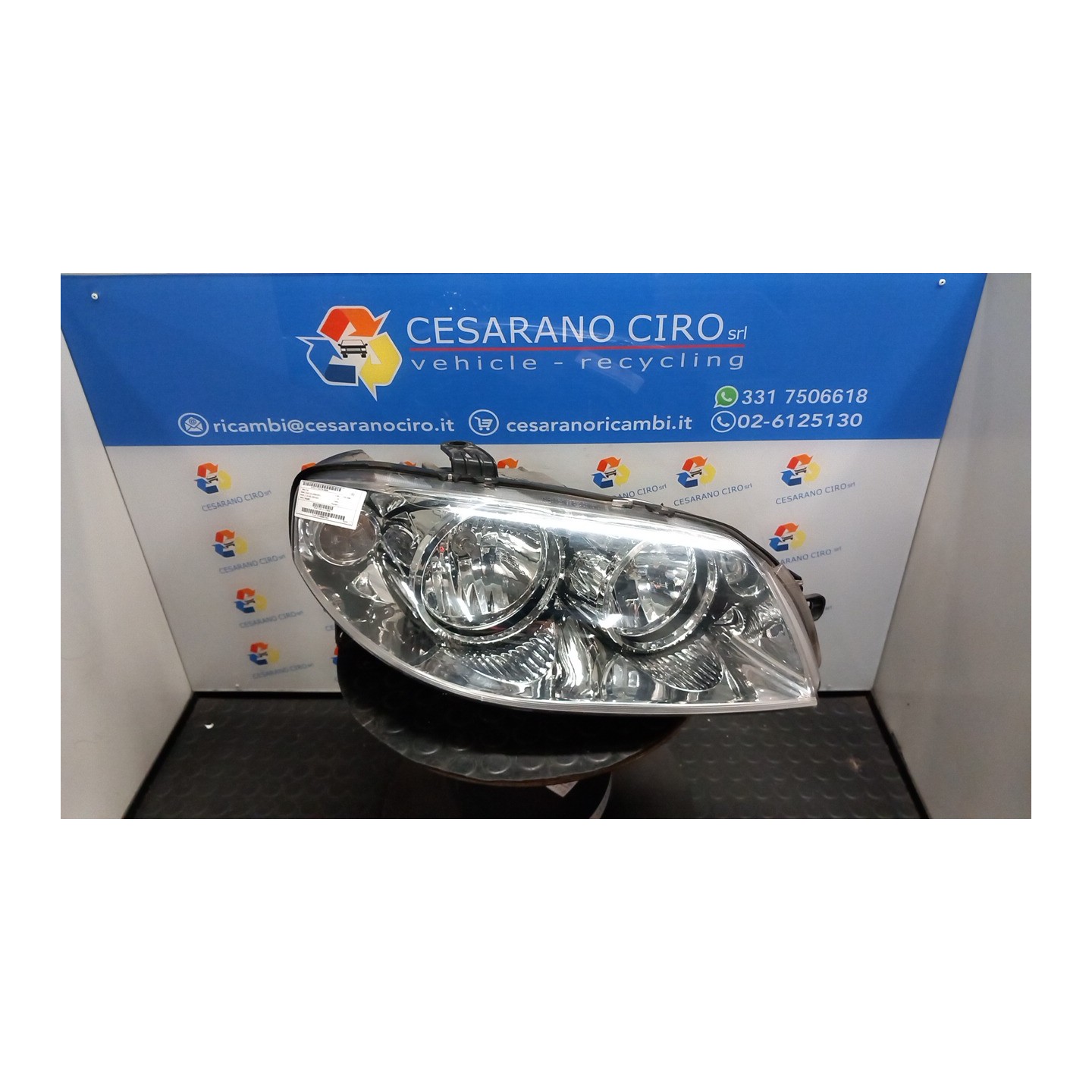 PROIETTORE DX. 098 FIAT PUNTO (2U) (07/03-01/07) 188A4000 51760025