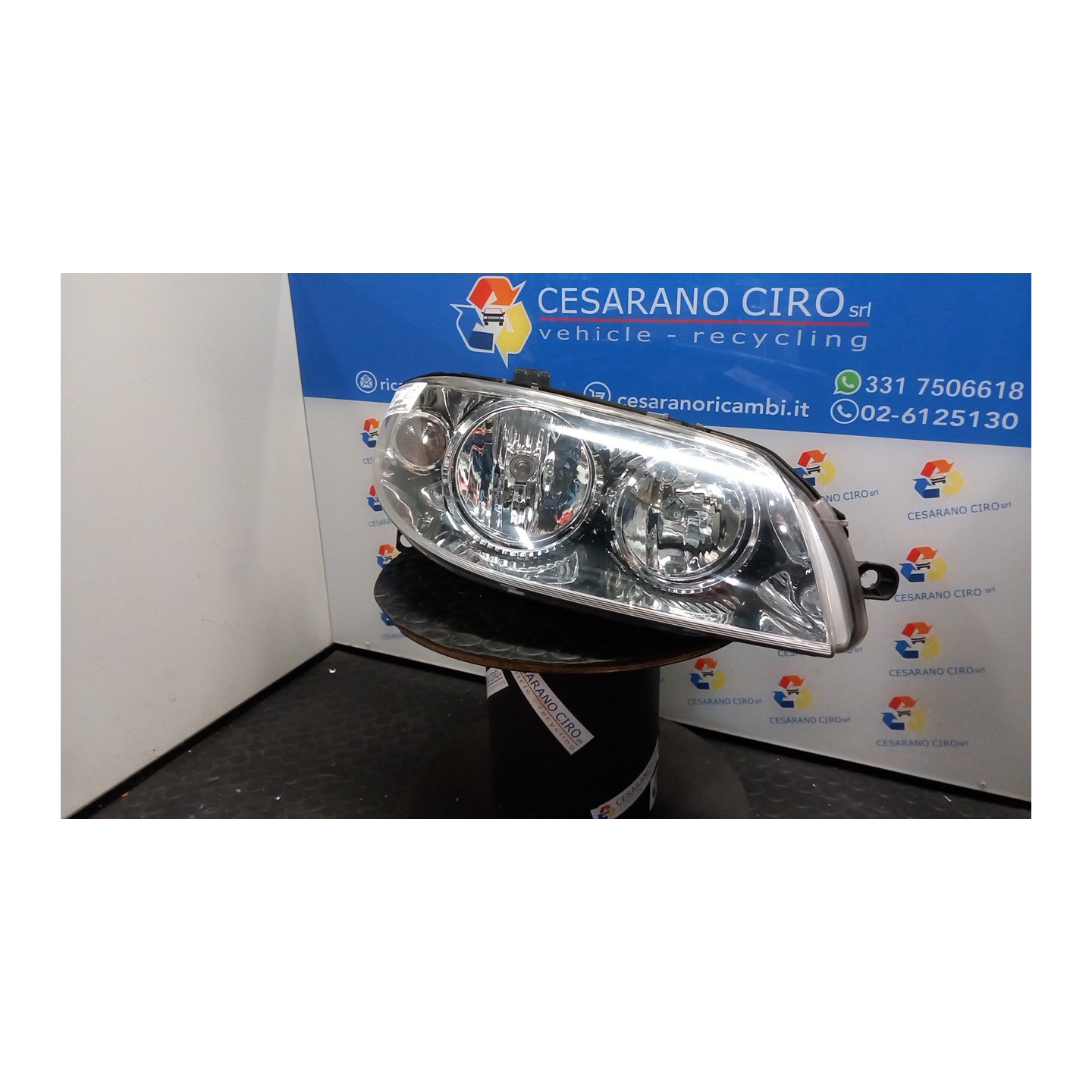 PROIETTORE DX. 098 FIAT PUNTO (2U) (07/03-01/07) 188A4000 51760025