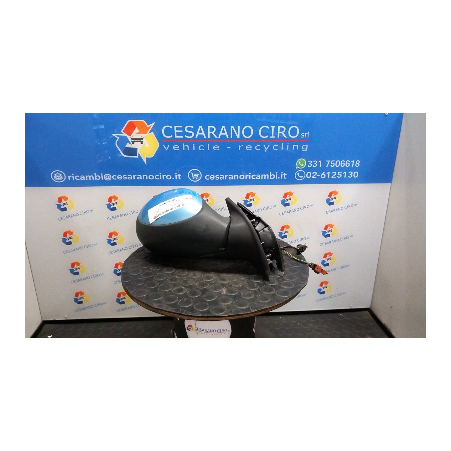 RETROVISORE EST. REGOLAZ. ELETTR. DX. 108 CITROEN C3 2A SERIE (09/05-11/10) HFX 8149FK