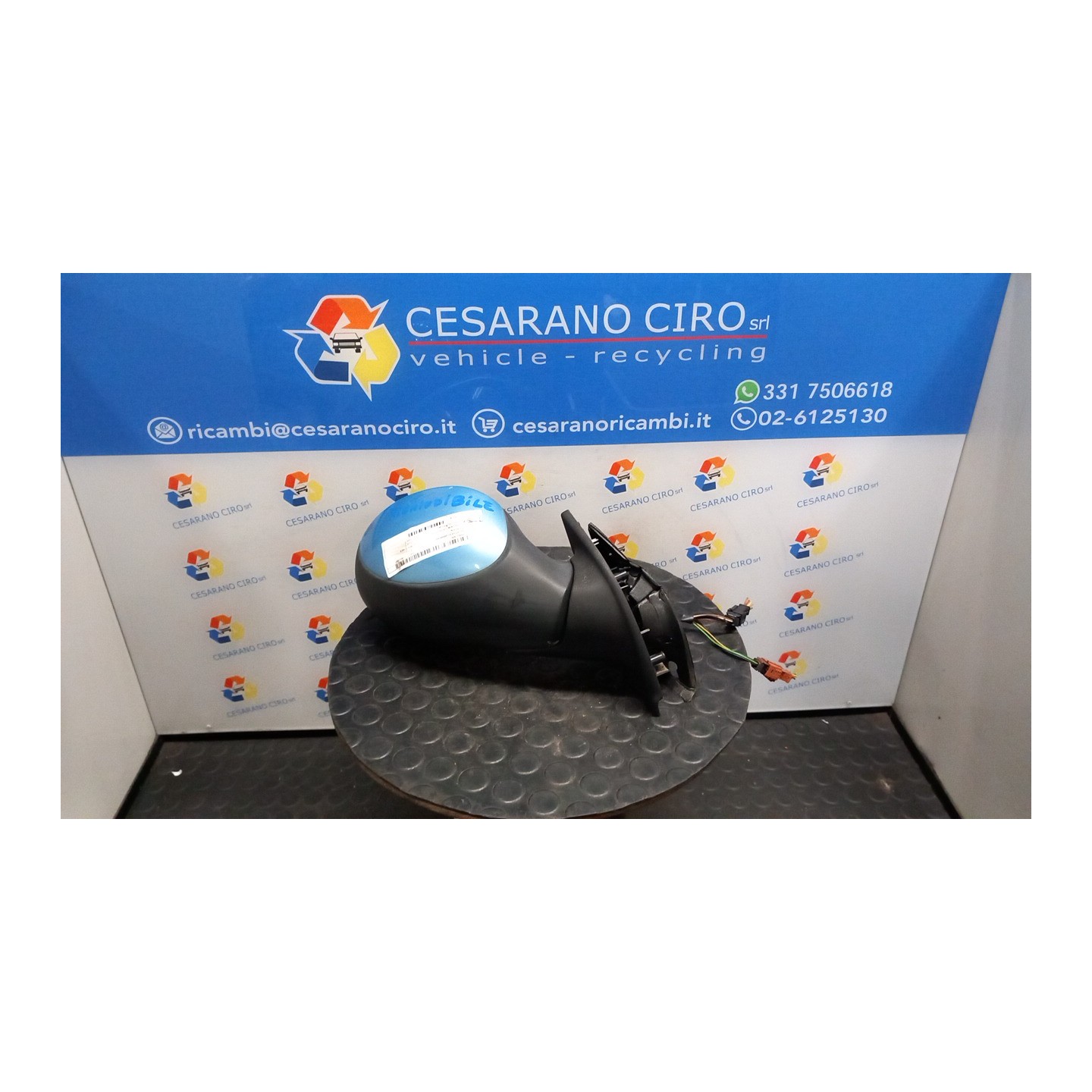 RETROVISORE EST. REGOLAZ. ELETTR. DX. 108 CITROEN C3 2A SERIE (09/05-11/10) HFX 8149FK