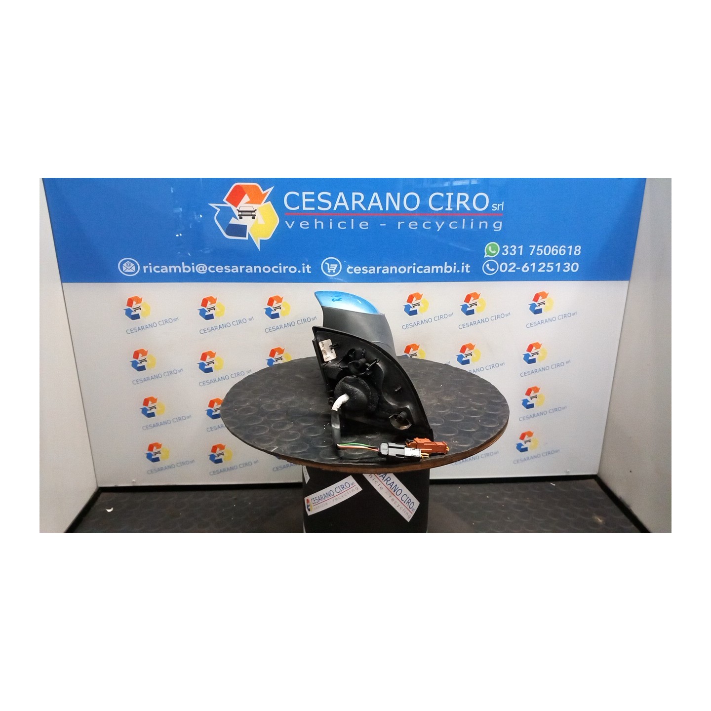 RETROVISORE EST. REGOLAZ. ELETTR. SX. 109 CITROEN C3 2A SERIE (09/05-11/10) HFX 8149FJ