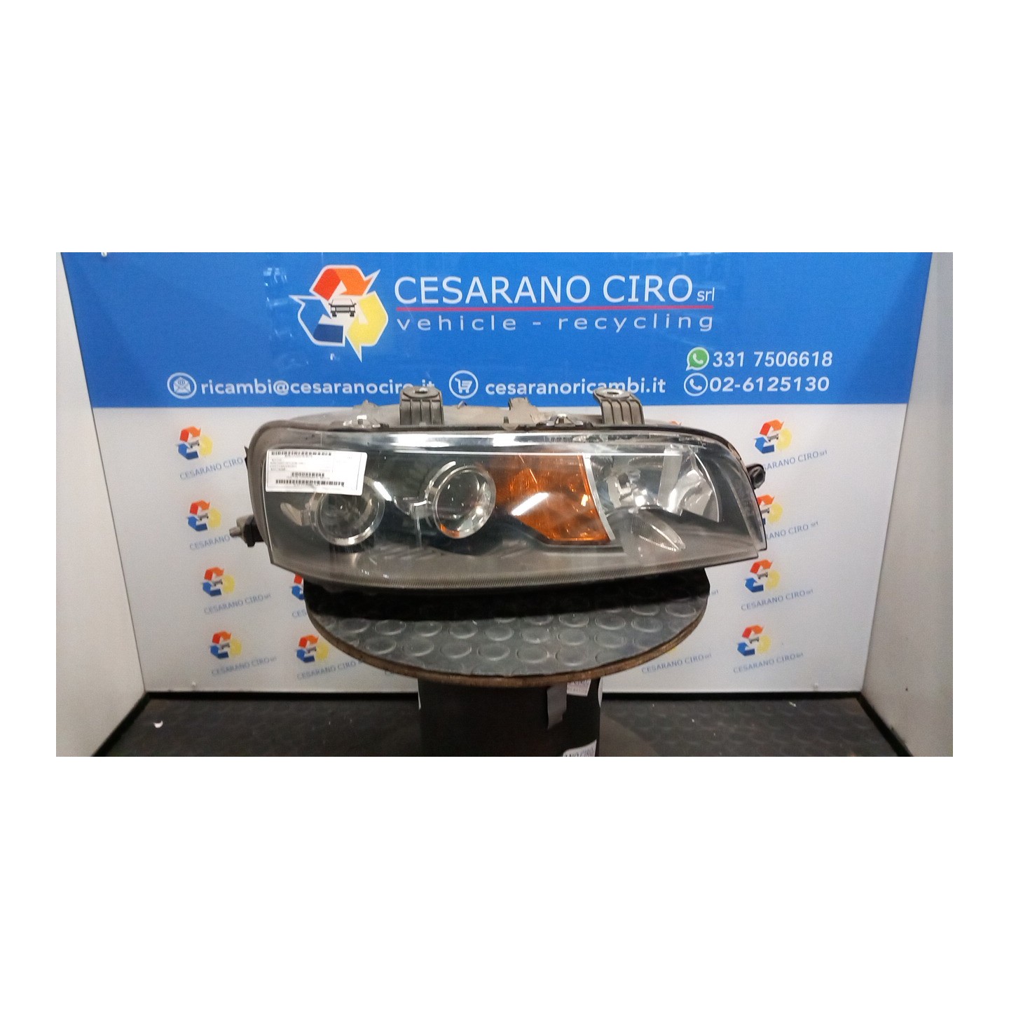 PROIETTORE C/FENDINEBBIA DX. 116 FIAT PUNTO (1N/1P) (07/99-12/05) 188A4000 46522724