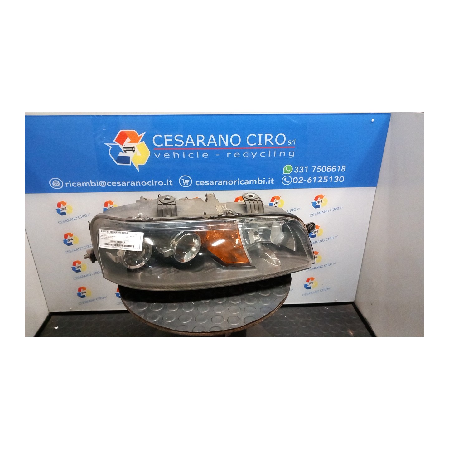 PROIETTORE C/FENDINEBBIA DX. 116 FIAT PUNTO (1N/1P) (07/99-12/05) 188A4000 46522724