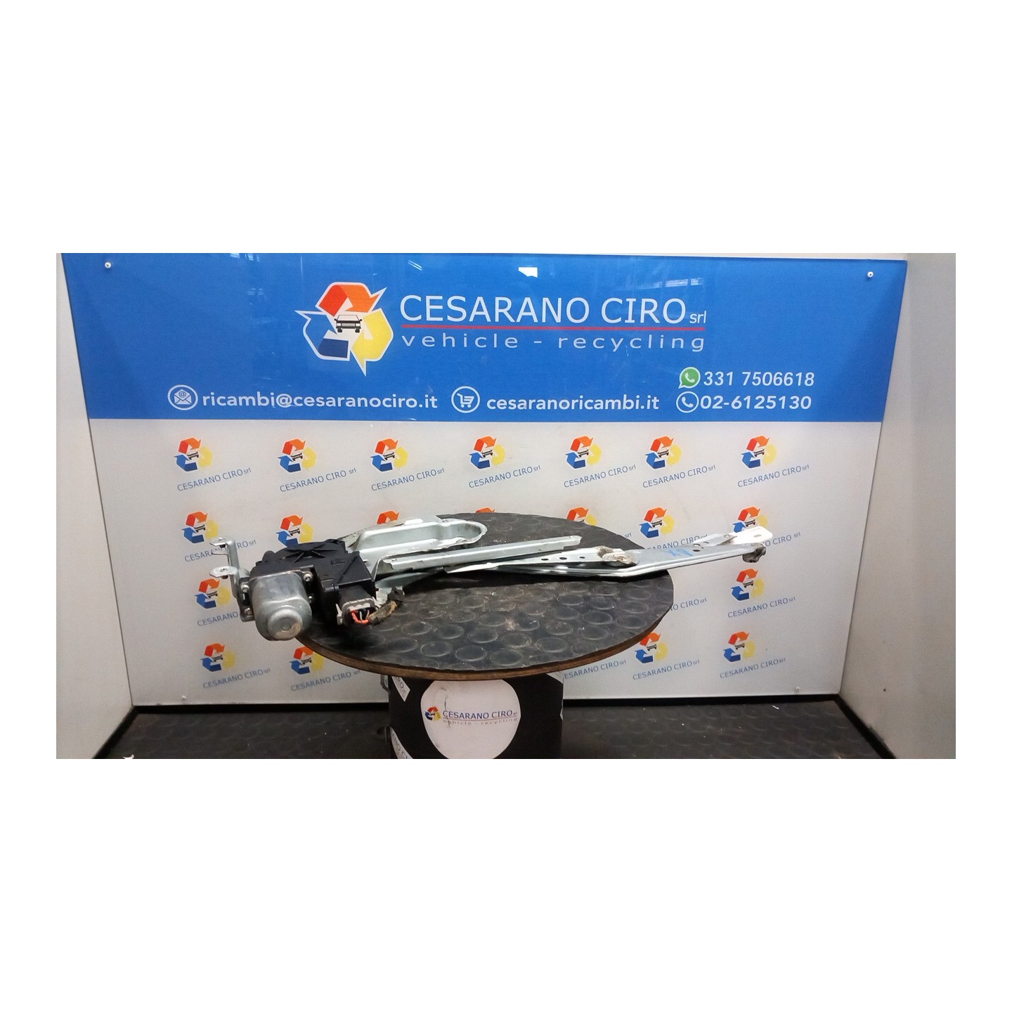ALZACRISTALLO ELETTR. PORTA ANT. DX. 120 OPEL MERIVA (X03) (03/03-12/10) Z14XEP 93186831