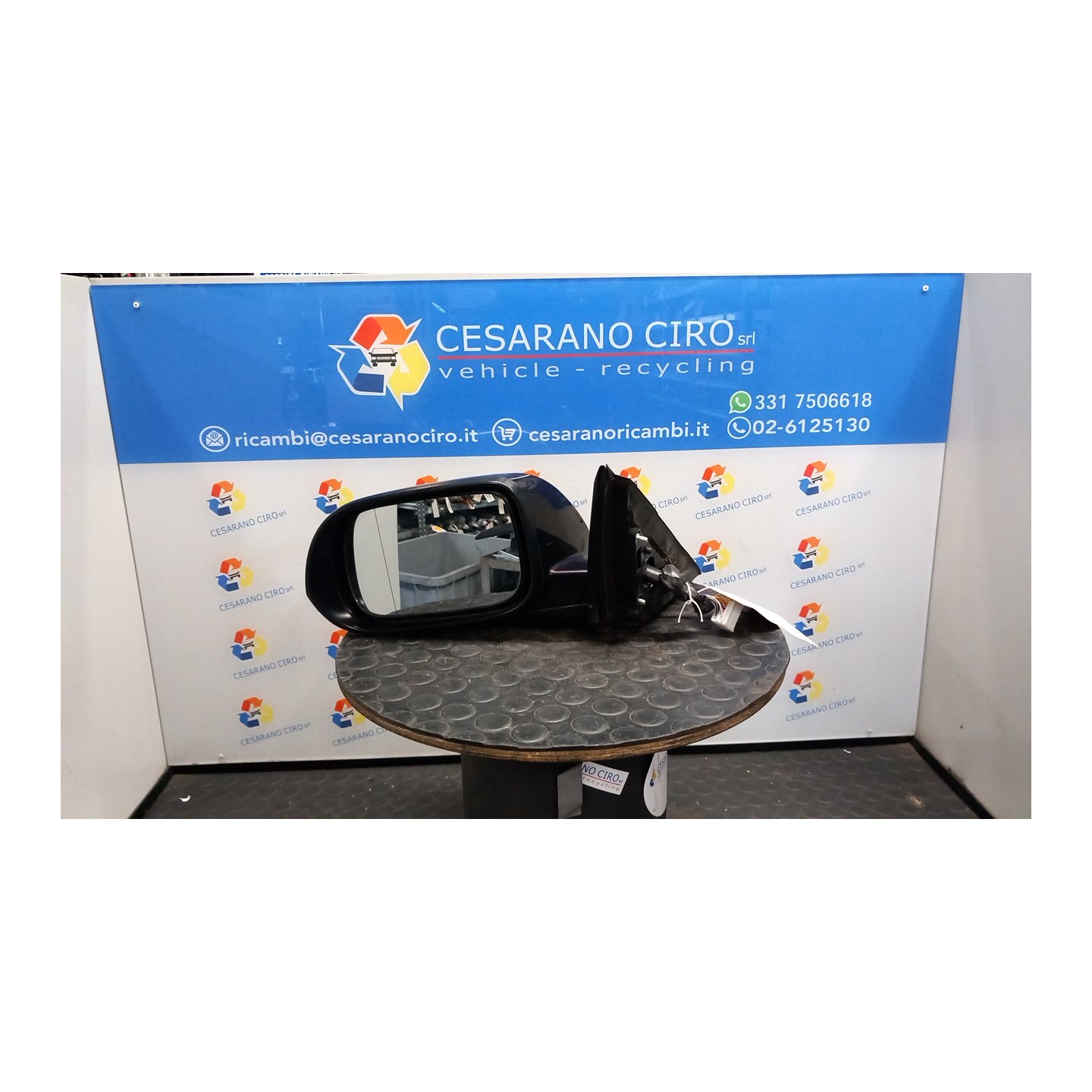 RETROVISORE EST. REGOLAZ. ELETTR. SX. 031 HONDA ACCORD 7A SERIE (03/03-10/08) N22A1 76250SEAG31ZC