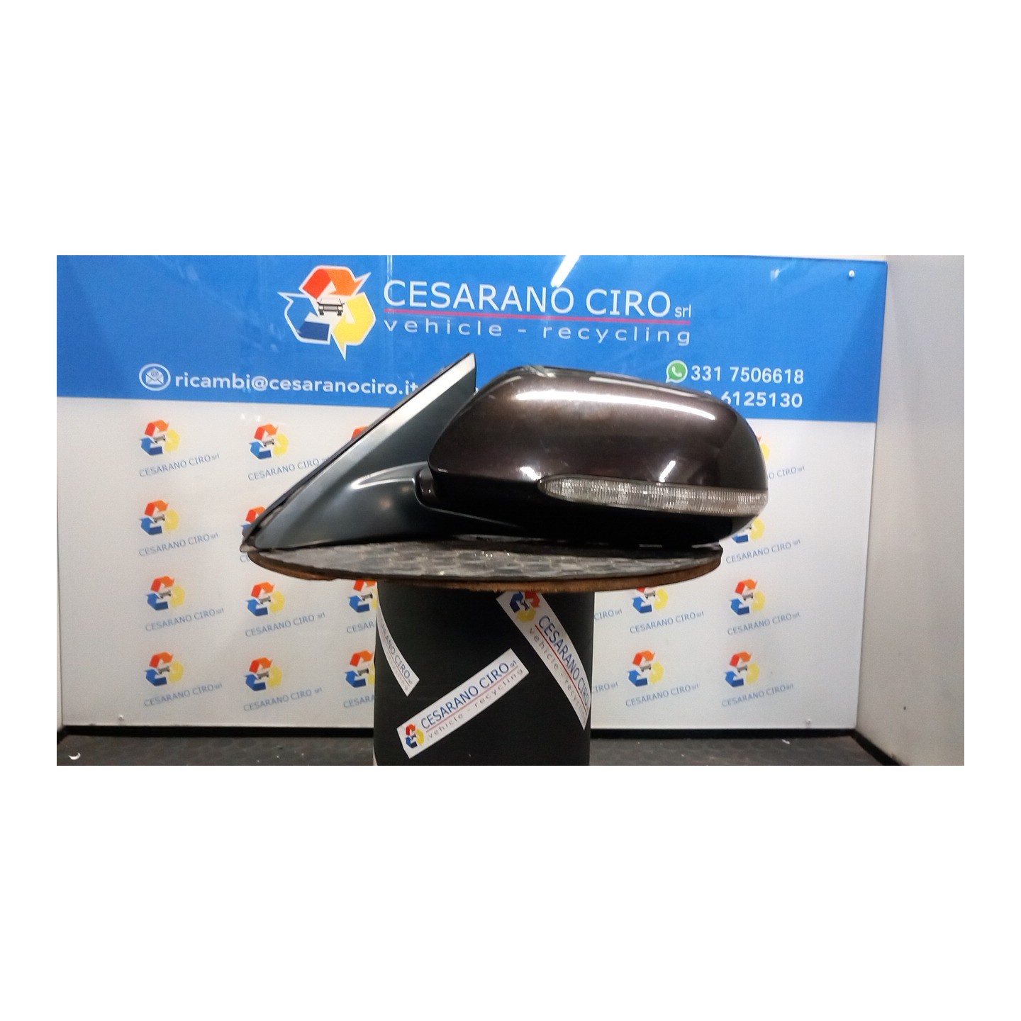 RETROVISORE EST. REGOLAZ. ELETTR. SX. 031 HONDA ACCORD 7A SERIE (03/03-10/08) N22A1 76250SEAG31ZC